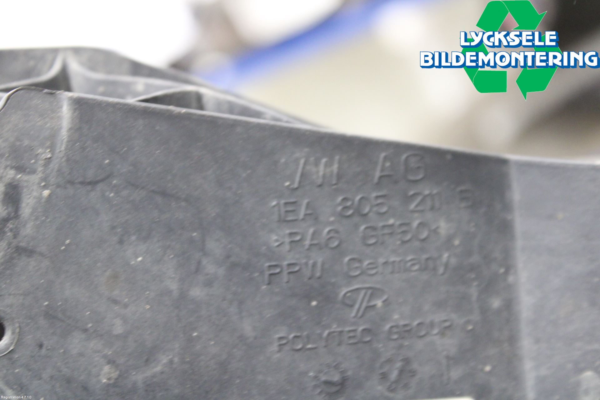 Volkswagen VW ID.3 21- Växellådsfäste