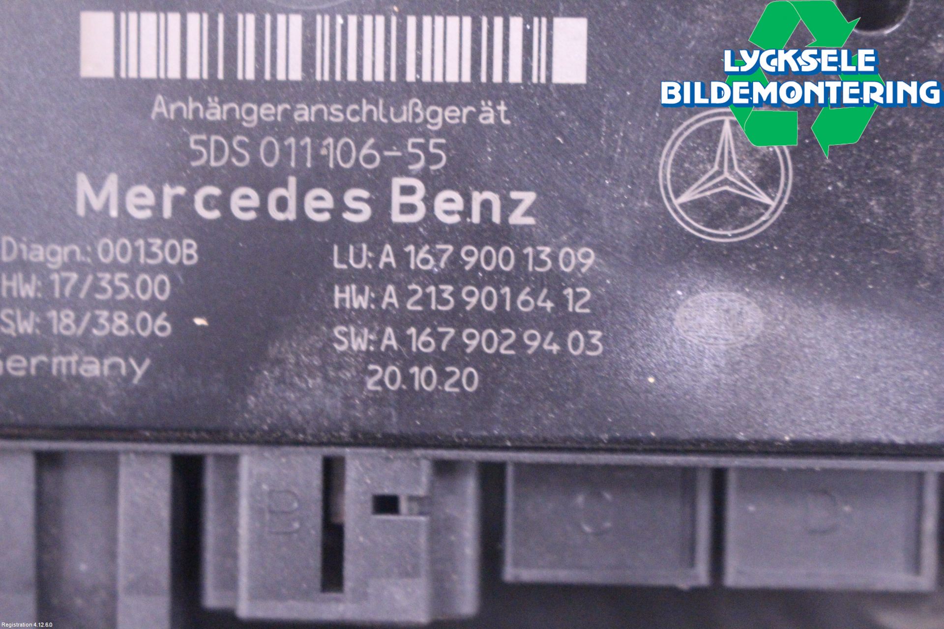 Mercedes-Benz MB GLC-KLASS (X253/C253) 15-22 Styrenhet Dragkrok