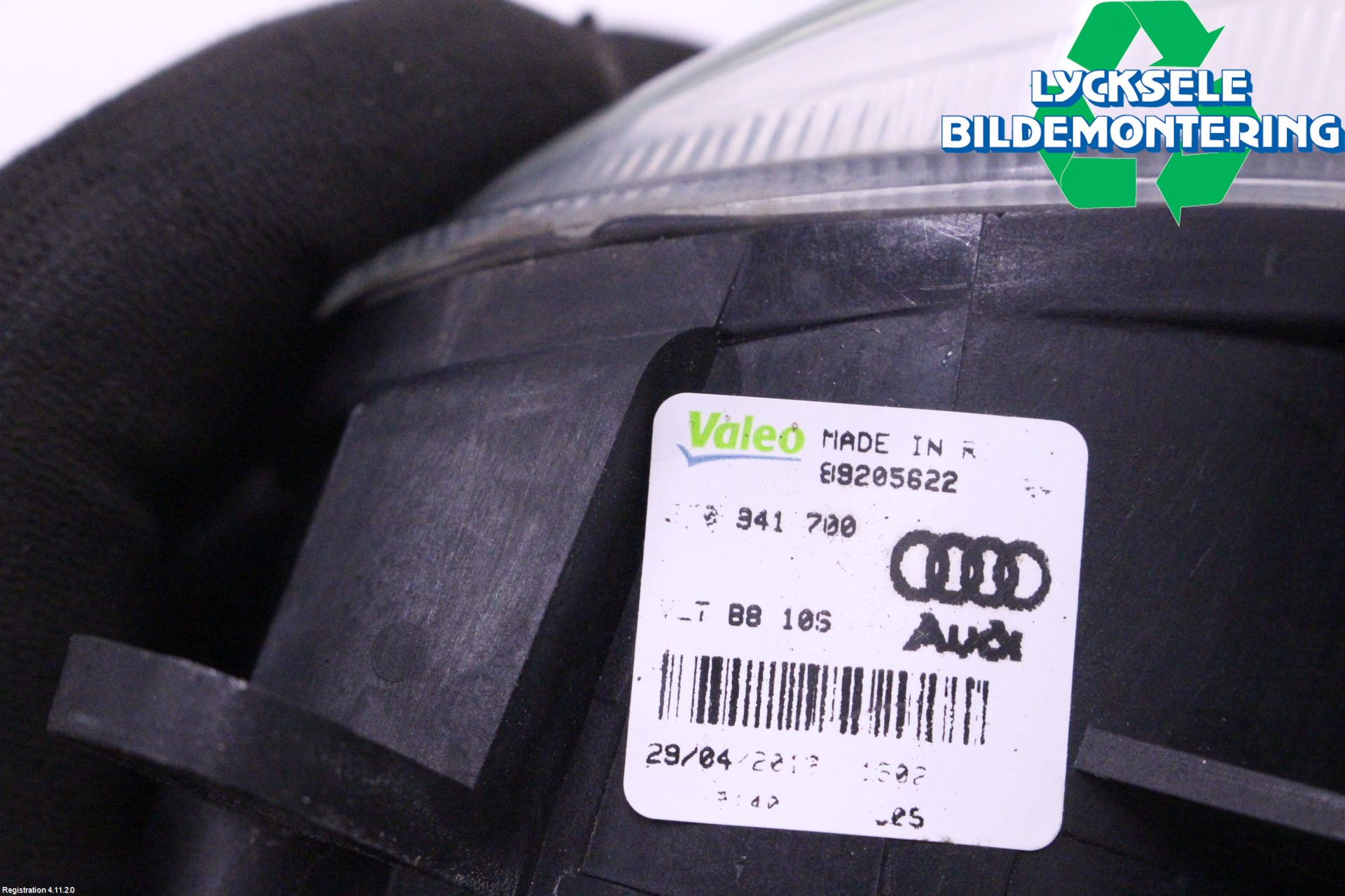 Audi Q3 8U 12-18 Dimljus-Varselljus Fram