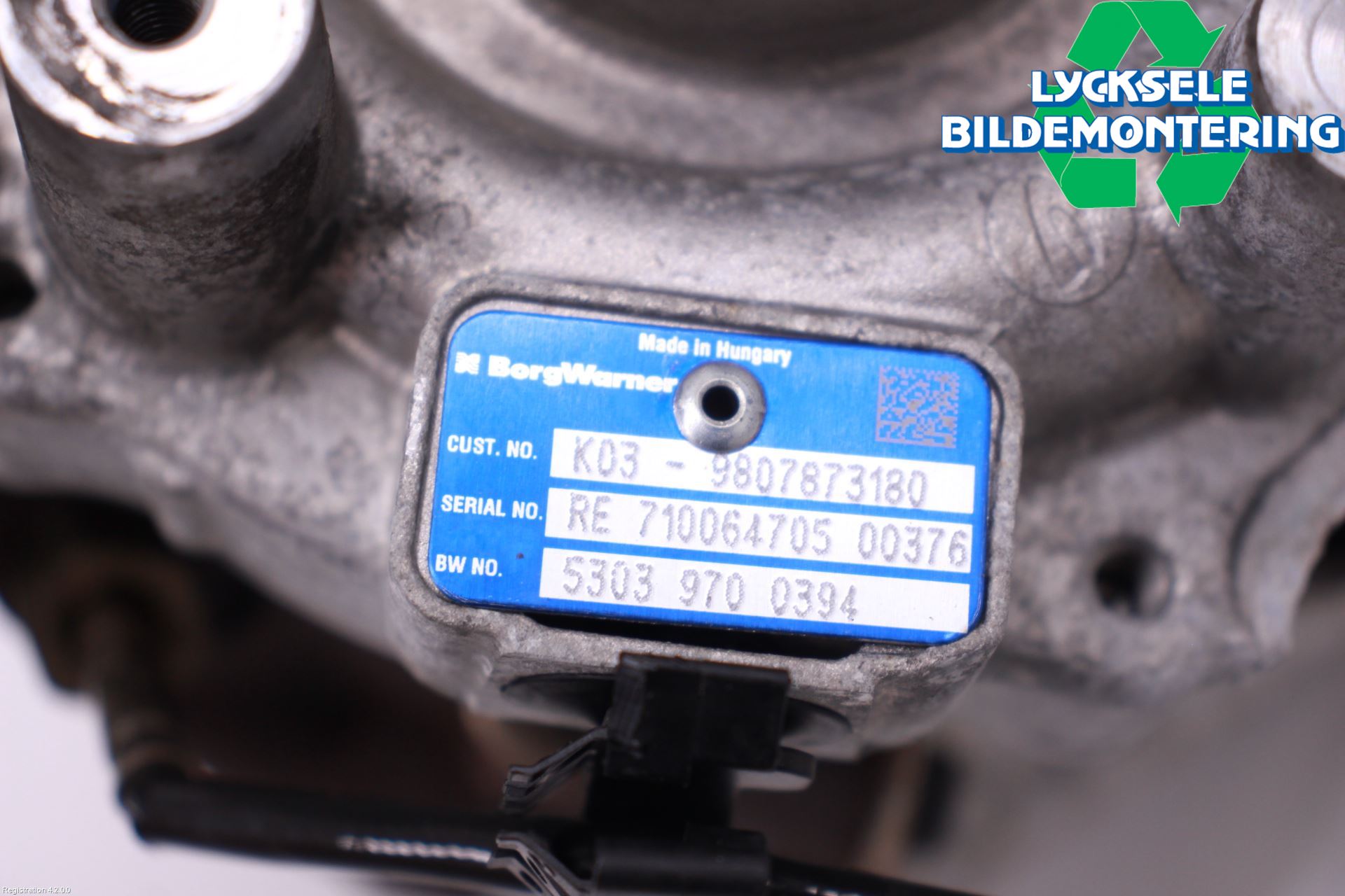 Ford KUGA 13-16 Turboaggregat