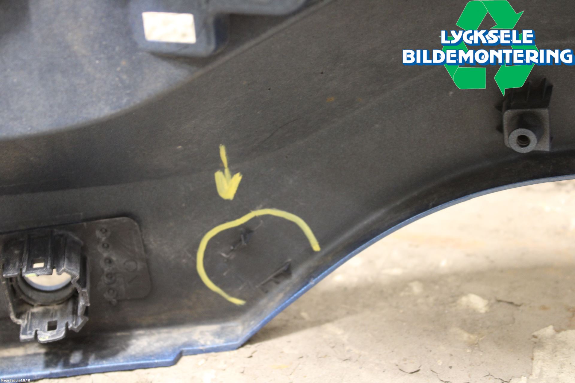 Hyundai TUCSON 05- Stötfångarbeklädnad Bak