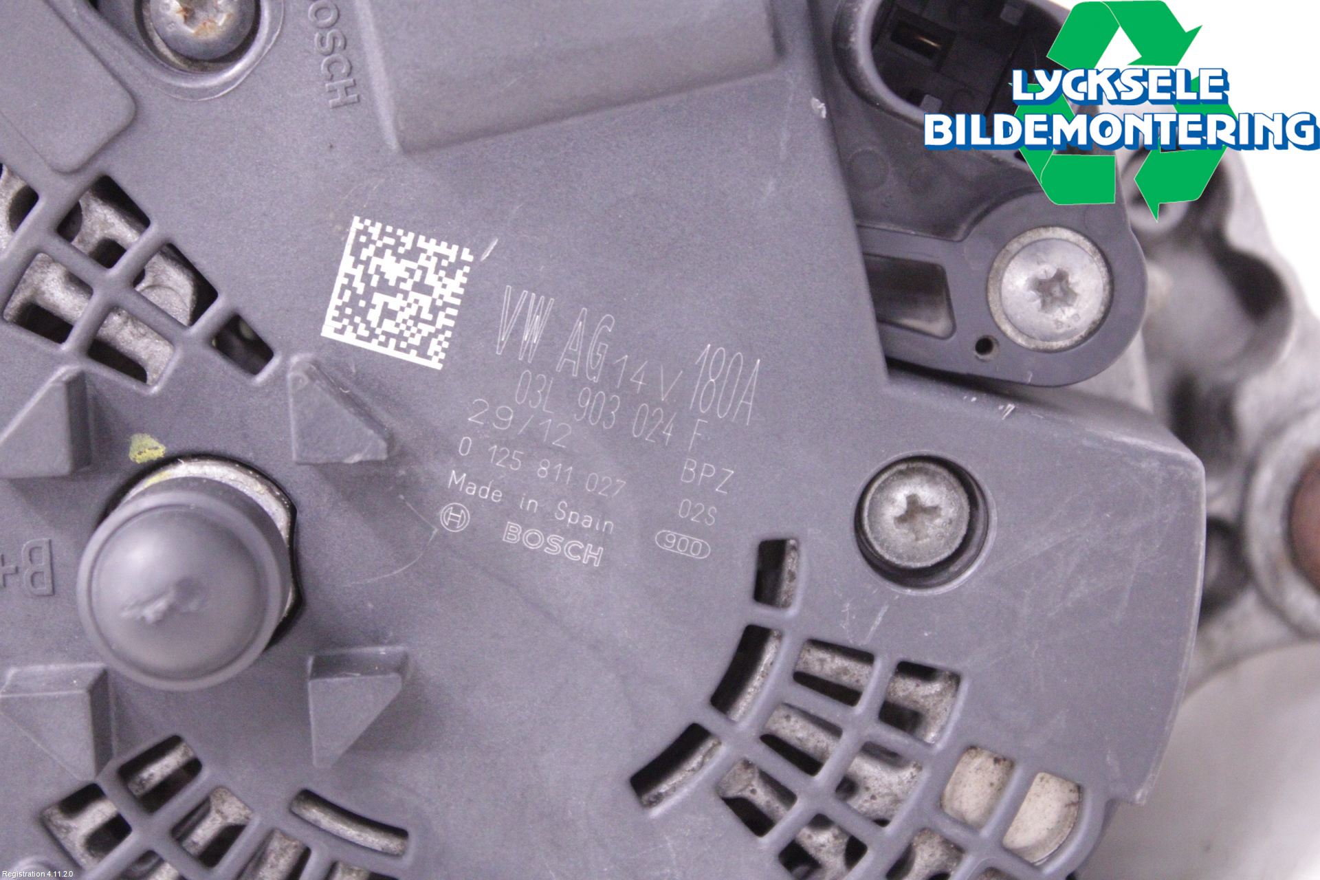 Volkswagen VW PASSAT 11-14 Generator