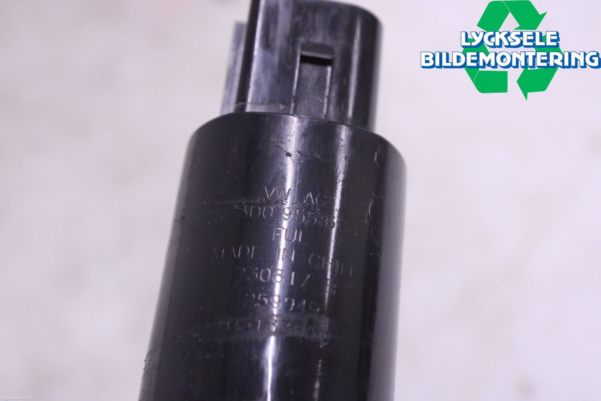 Volkswagen VW PASSAT 15-19 Spolarpump Högtryck