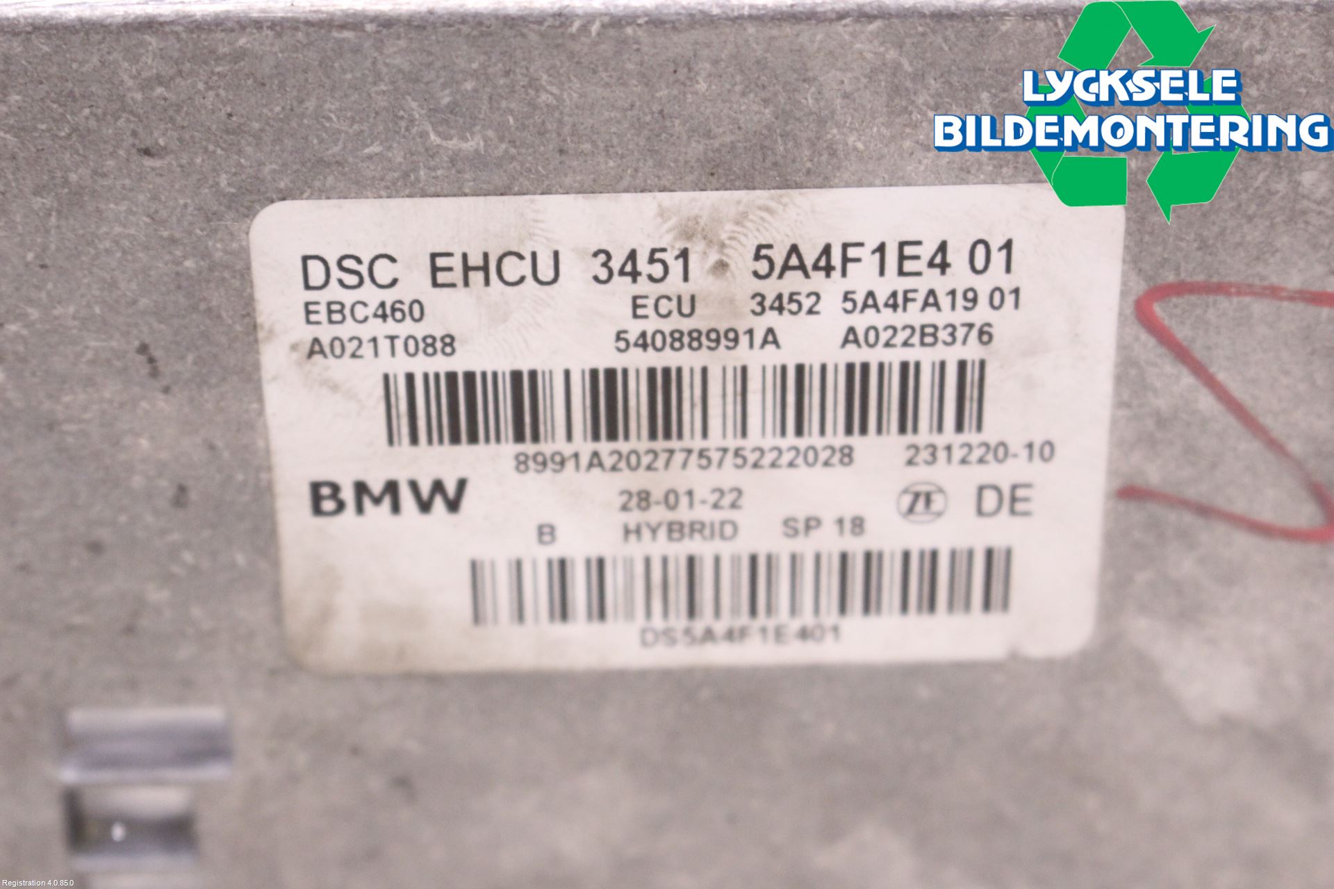 BMW 5 G30/G31/F90 17-23 Abs Hydraulaggregat