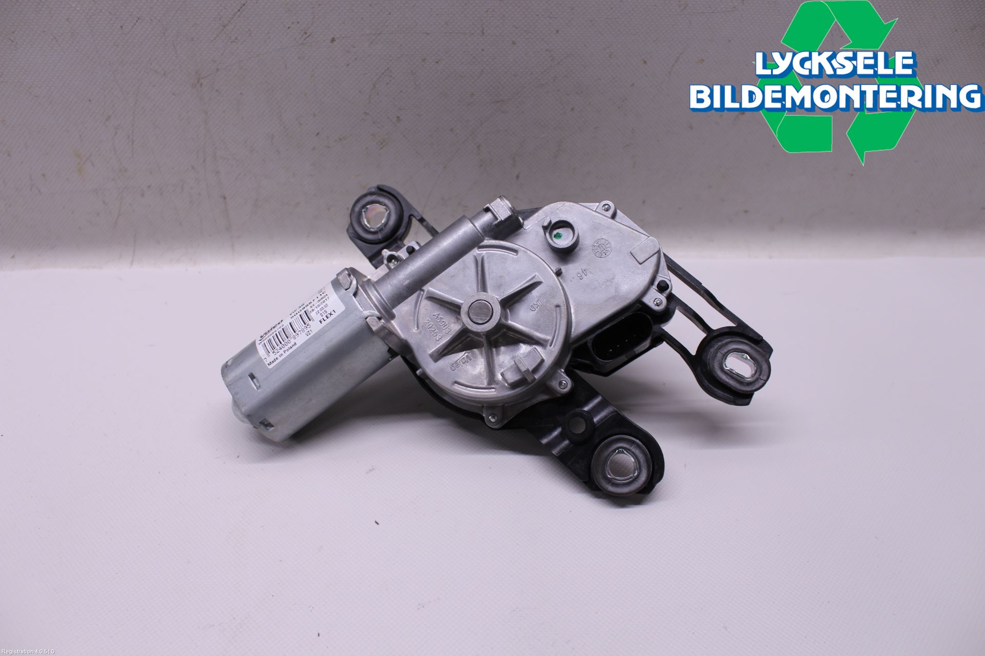 Volkswagen VW PASSAT 15-19 Torkarmotor Baklucka