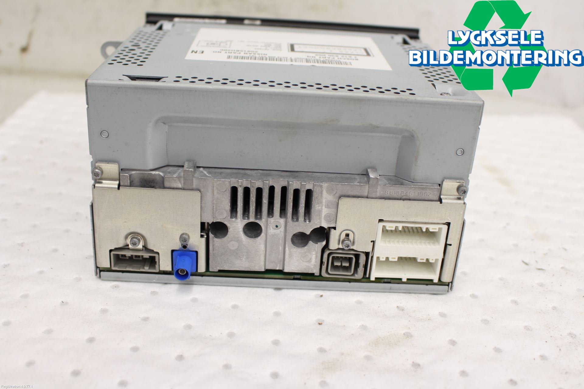 Nissan QASHQAI 10-14 Cd Radio - Multimediapanel