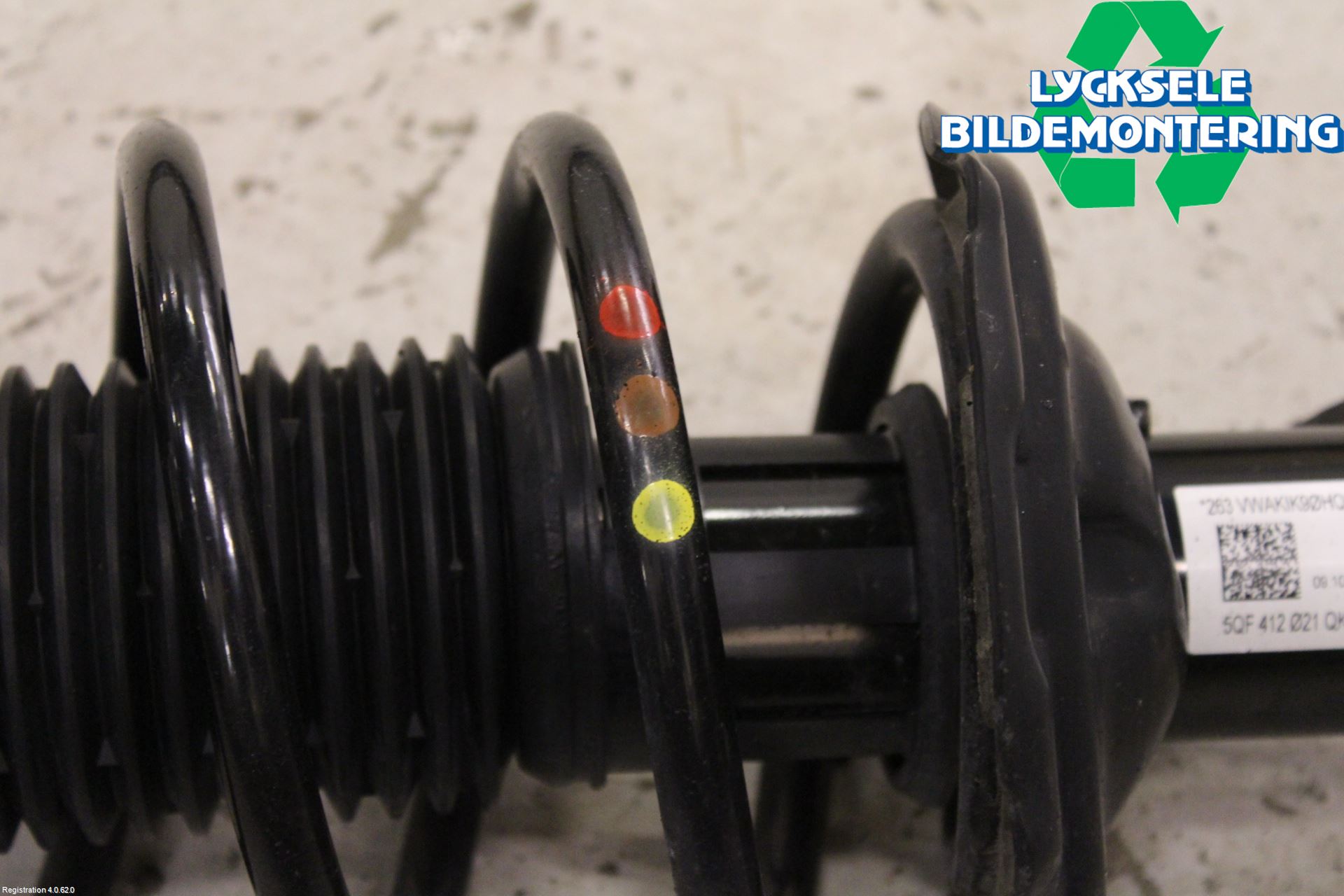 Volkswagen VW TIGUAN 16-24 Fjäderben Fram Höger