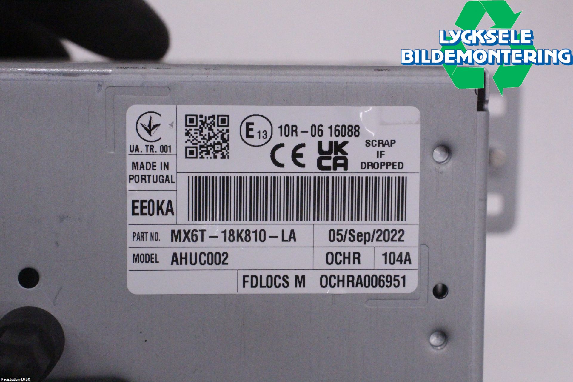 Ford KUGA/KUGA PHEZ/FHEV 20- Cd Radio - Multimediapanel