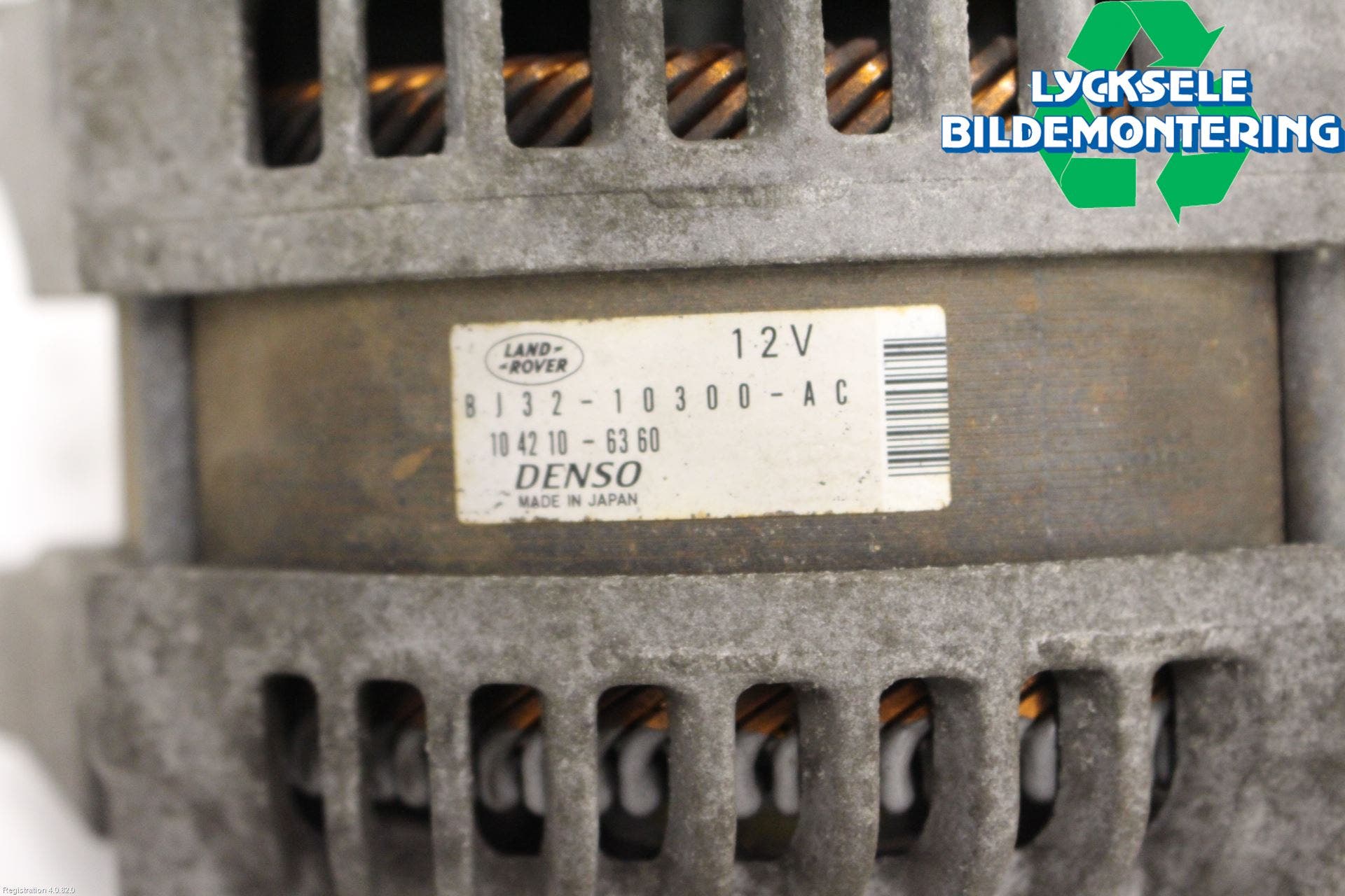 Landrover LAND ROVER RANGE ROVER EVOQUE (L538) 11-18 Generator