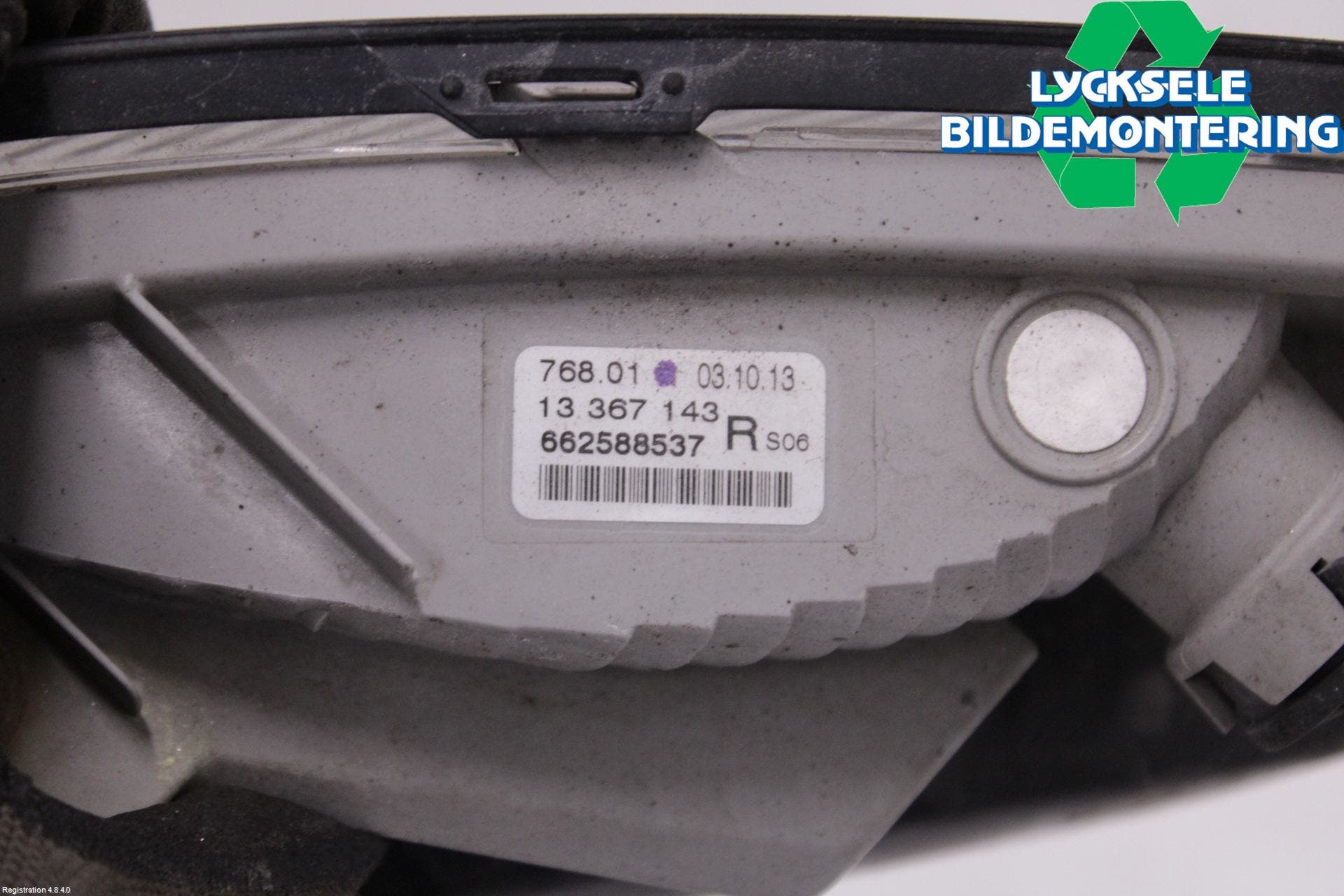 Opel ASTRA J 10-15 Blinkers Fram Höger