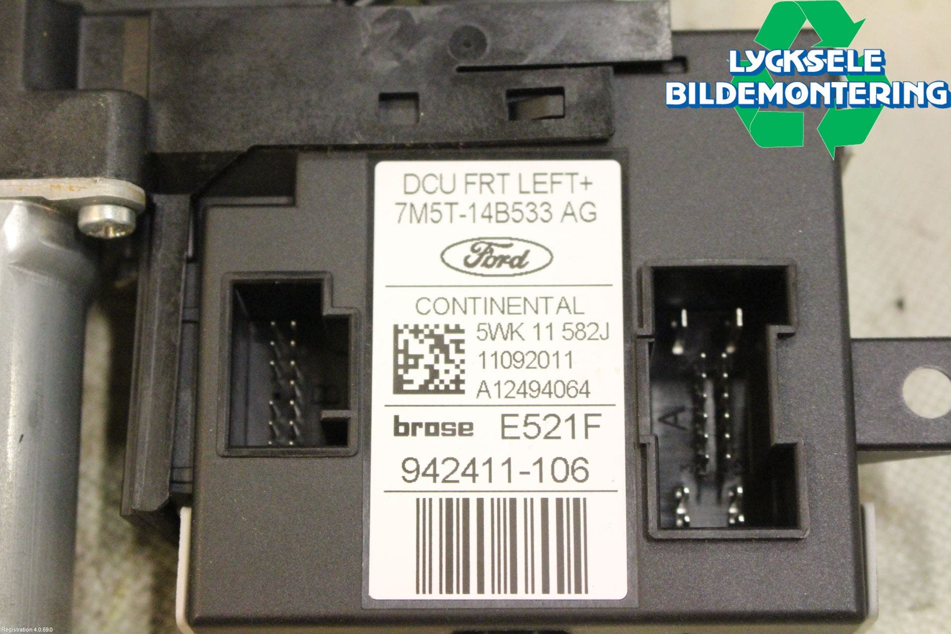 Ford KUGA 08-12 Fönsterhissmotor