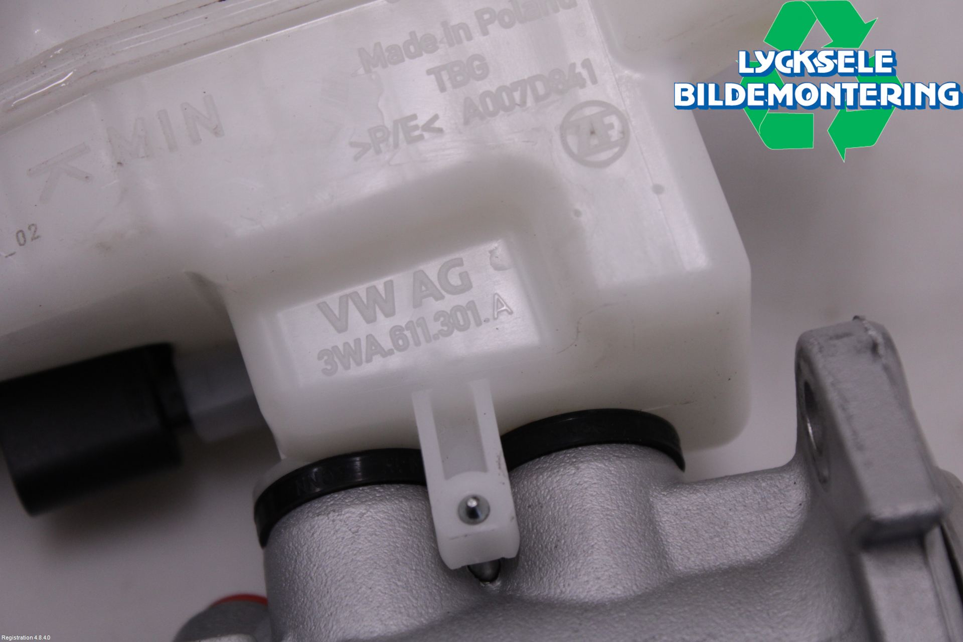 Volkswagen VW TIGUAN 24- Broms Huvudcylinder