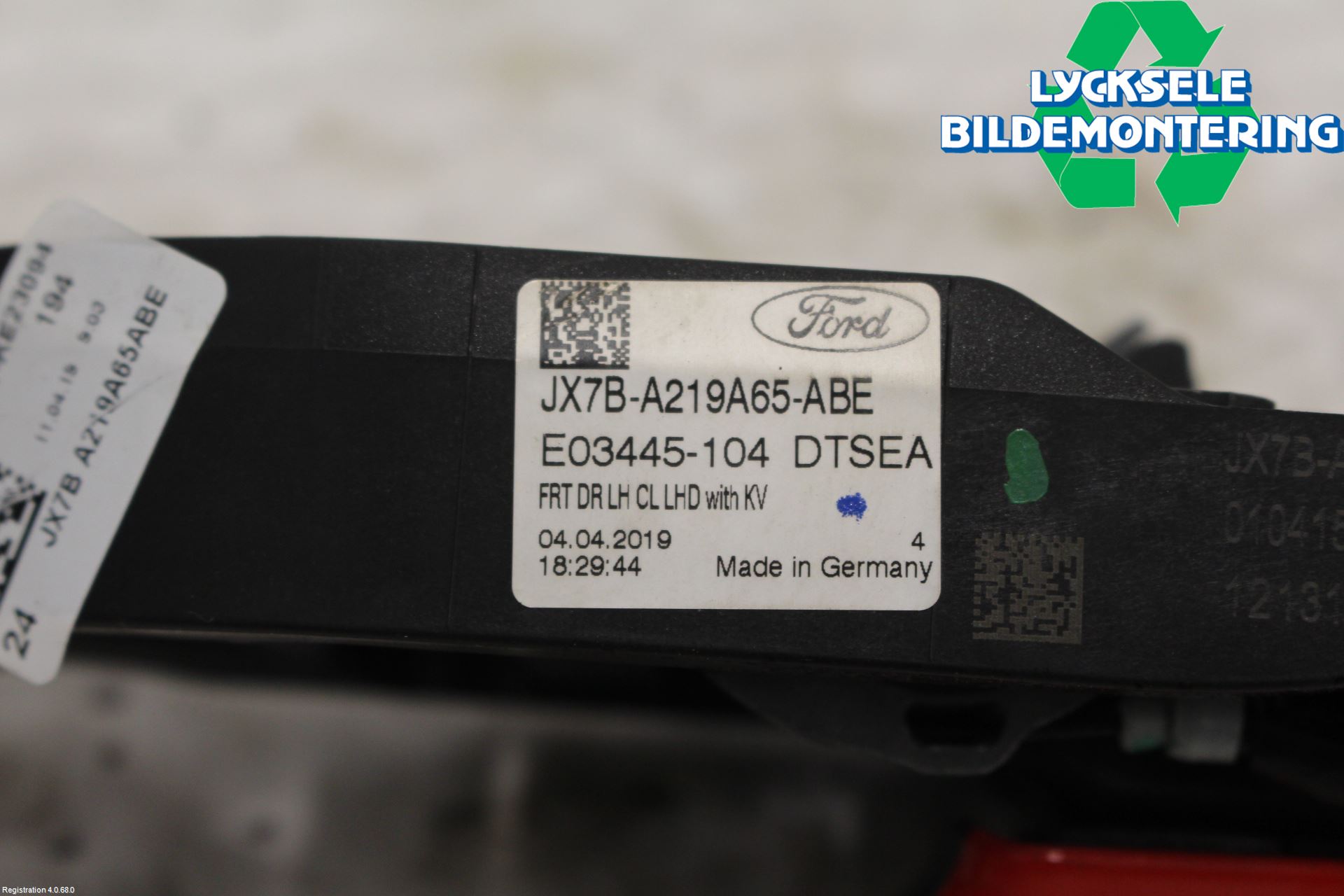 Ford FOCUS 19- Dörrhandtag Yttre Vä