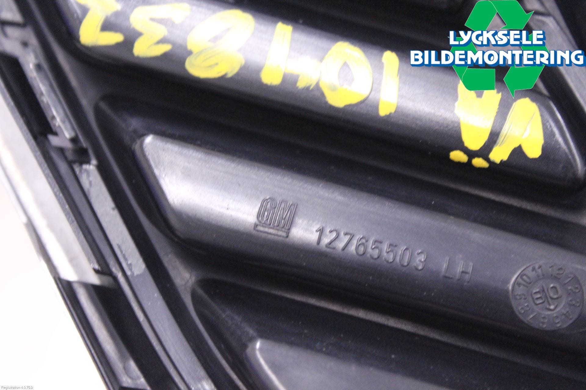 Saab 9-3 VER2/VER3 08-15 Grilldel Vänster