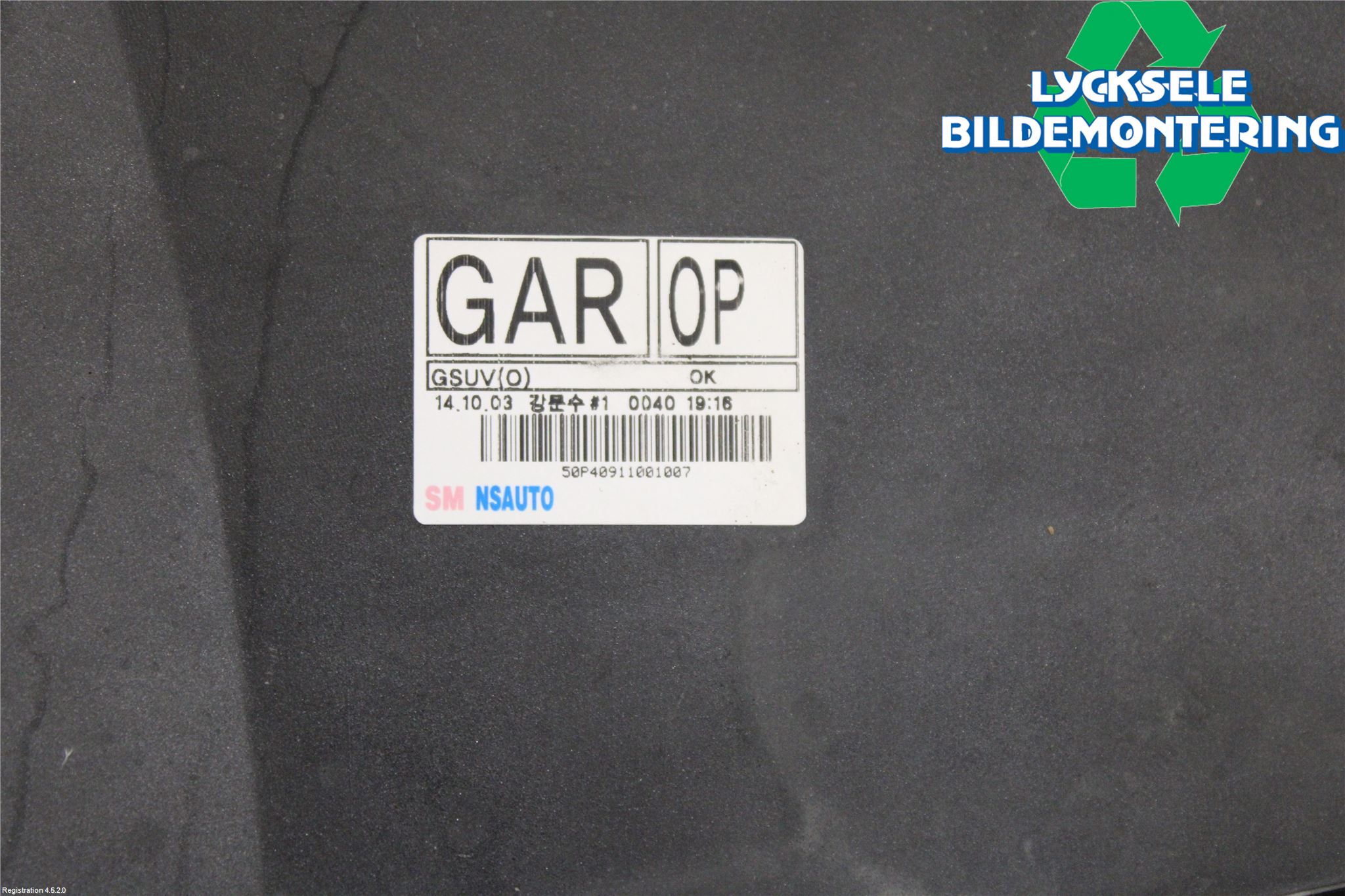 Opel MOKKA 13-20 Stötfångardel Bak Vä