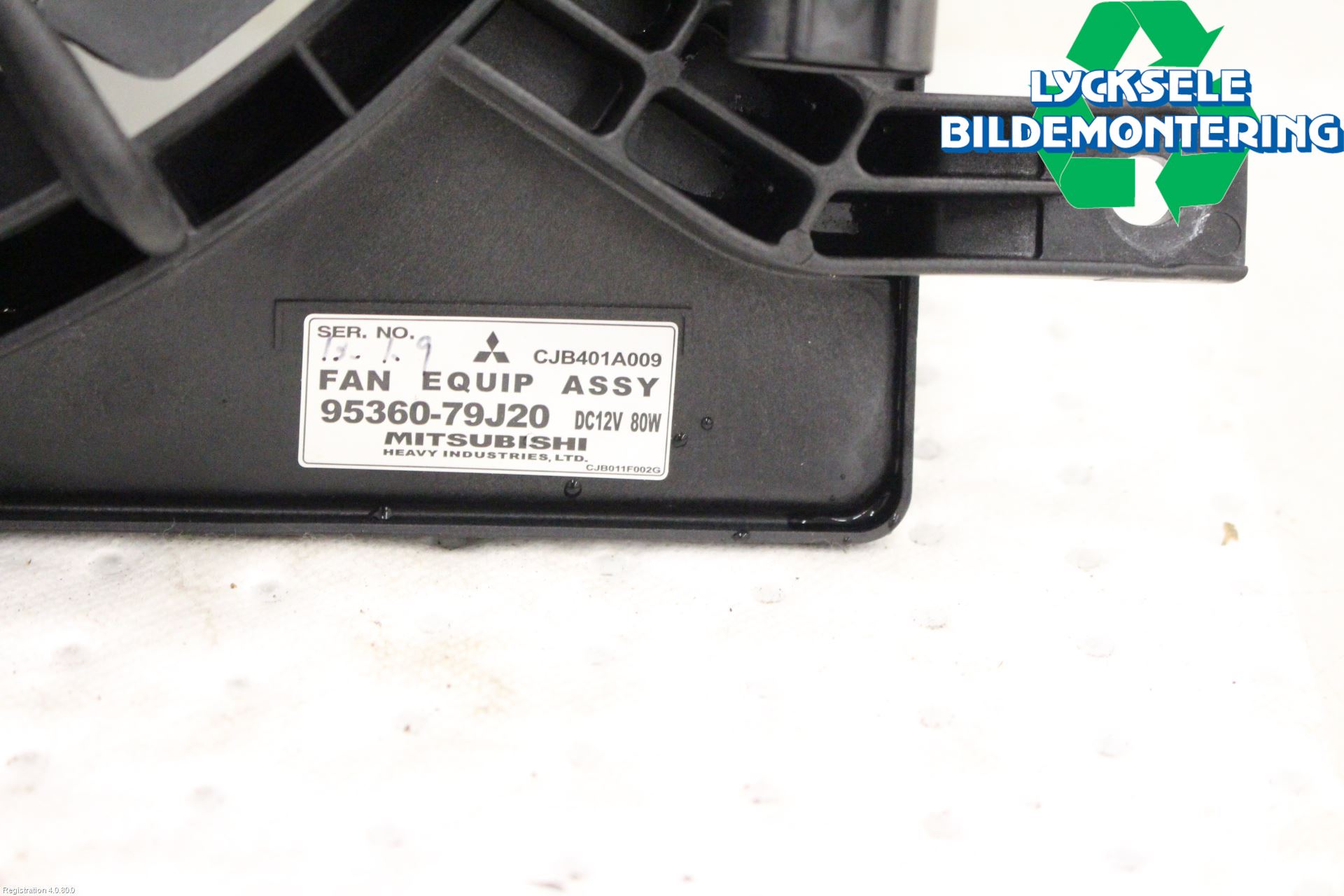 Suzuki SX4 10-13 Kylfläkt El