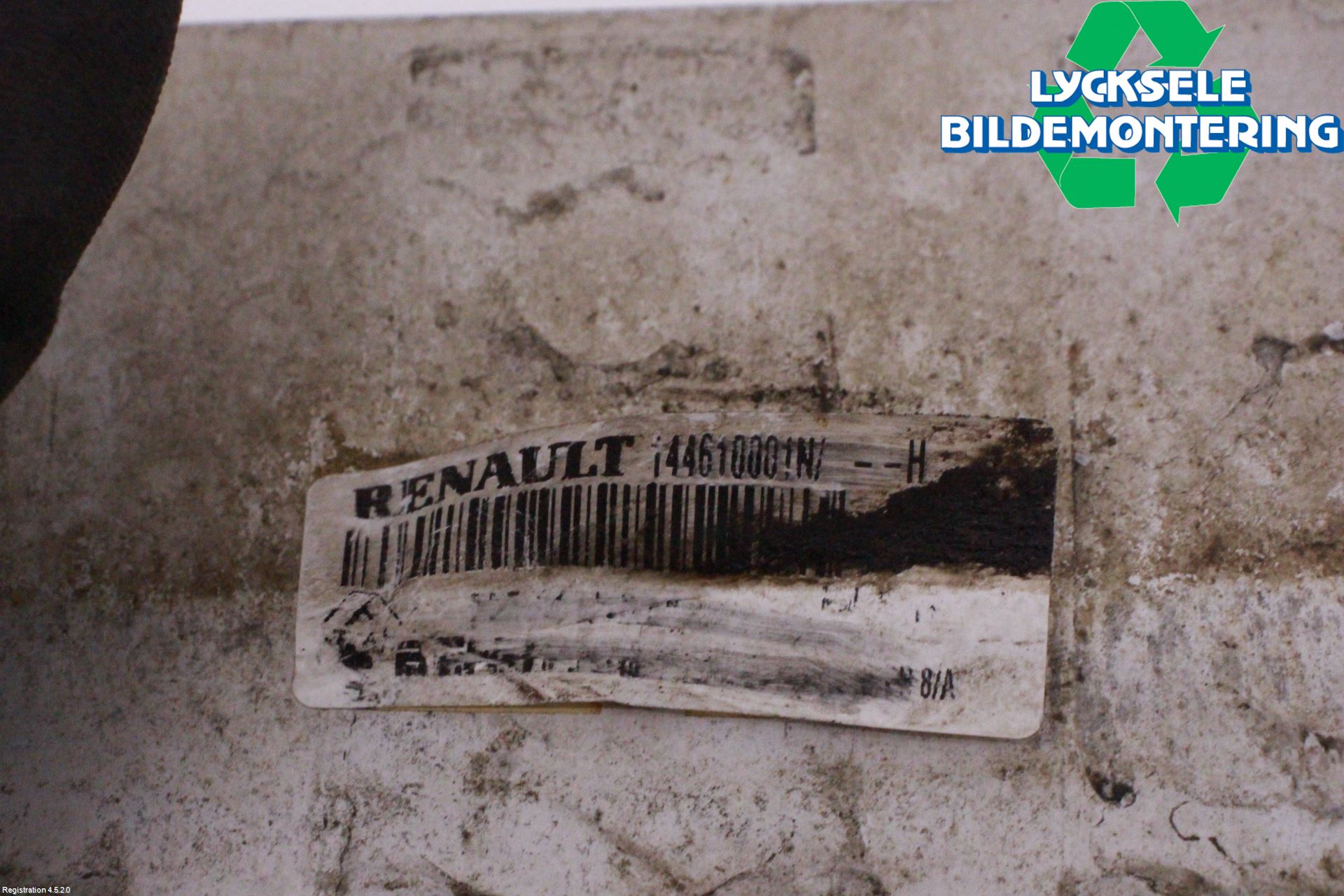 Renault LAGUNA III 11-15 Laddluft-Intercooler Kyl