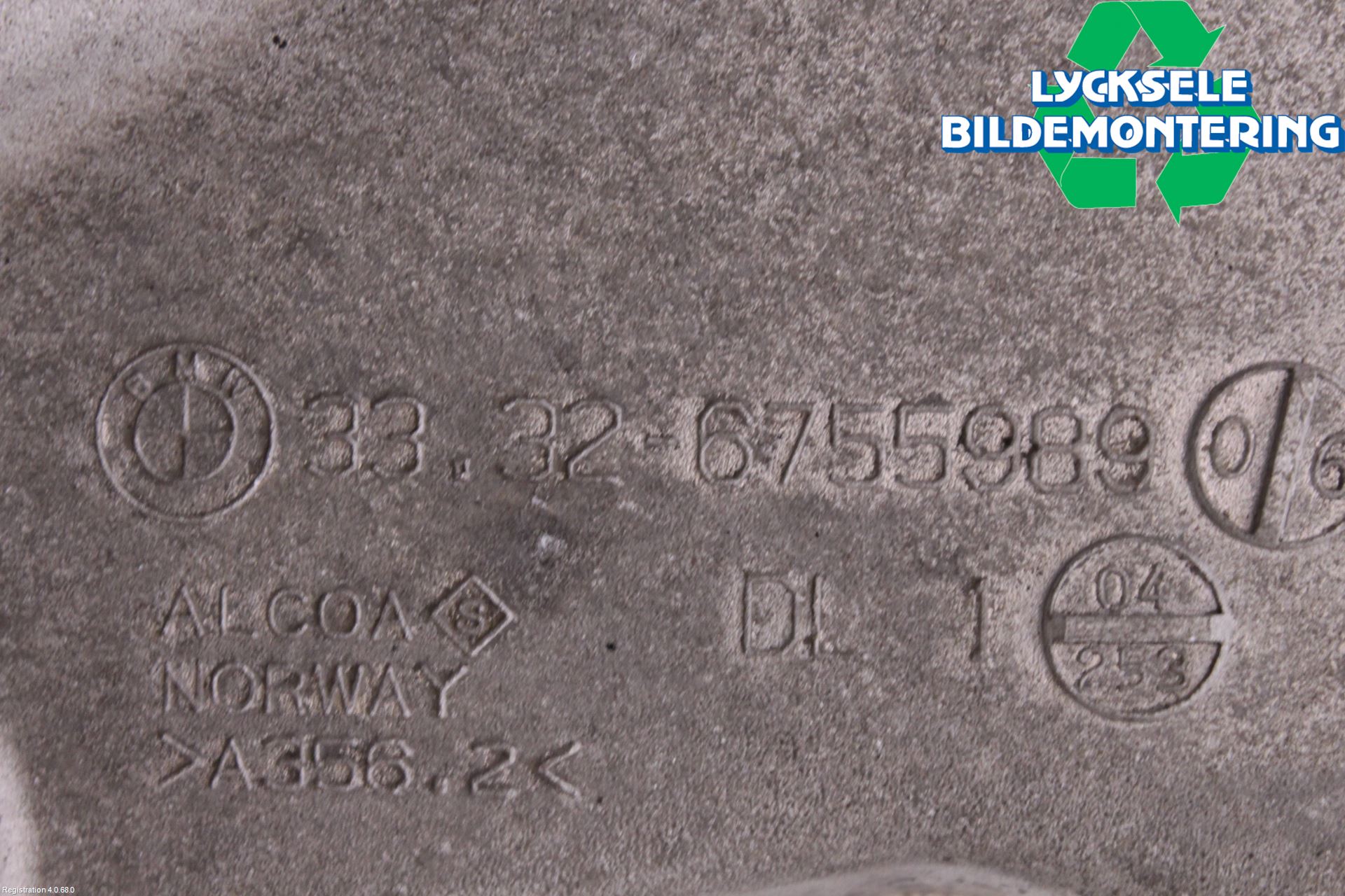 BMW 5 E60/61 Sed/Tou 02-10 Bärarm Bak Vänster