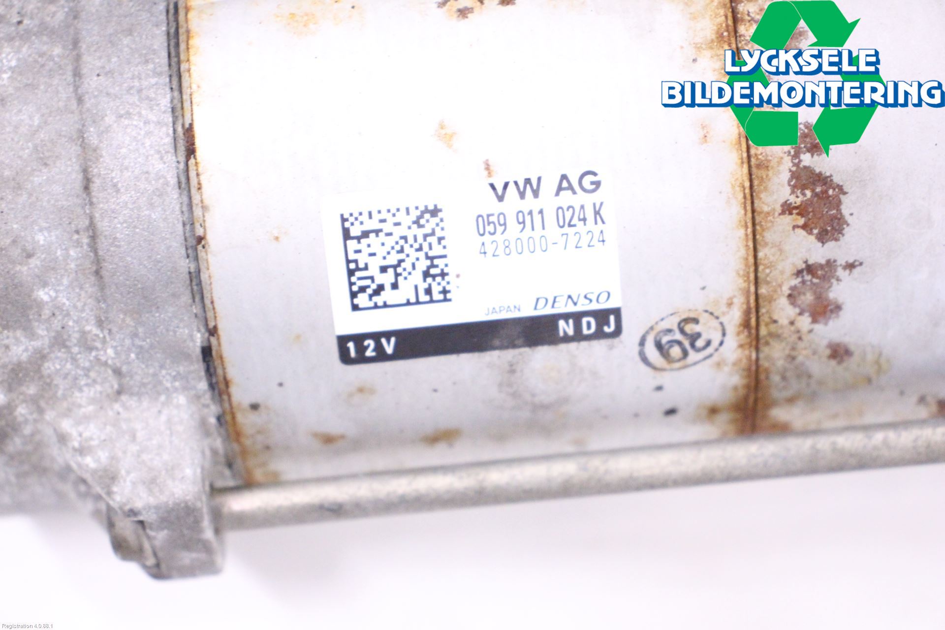 Volkswagen VW TOUAREG 7P 11-18 Startmotor Diesel