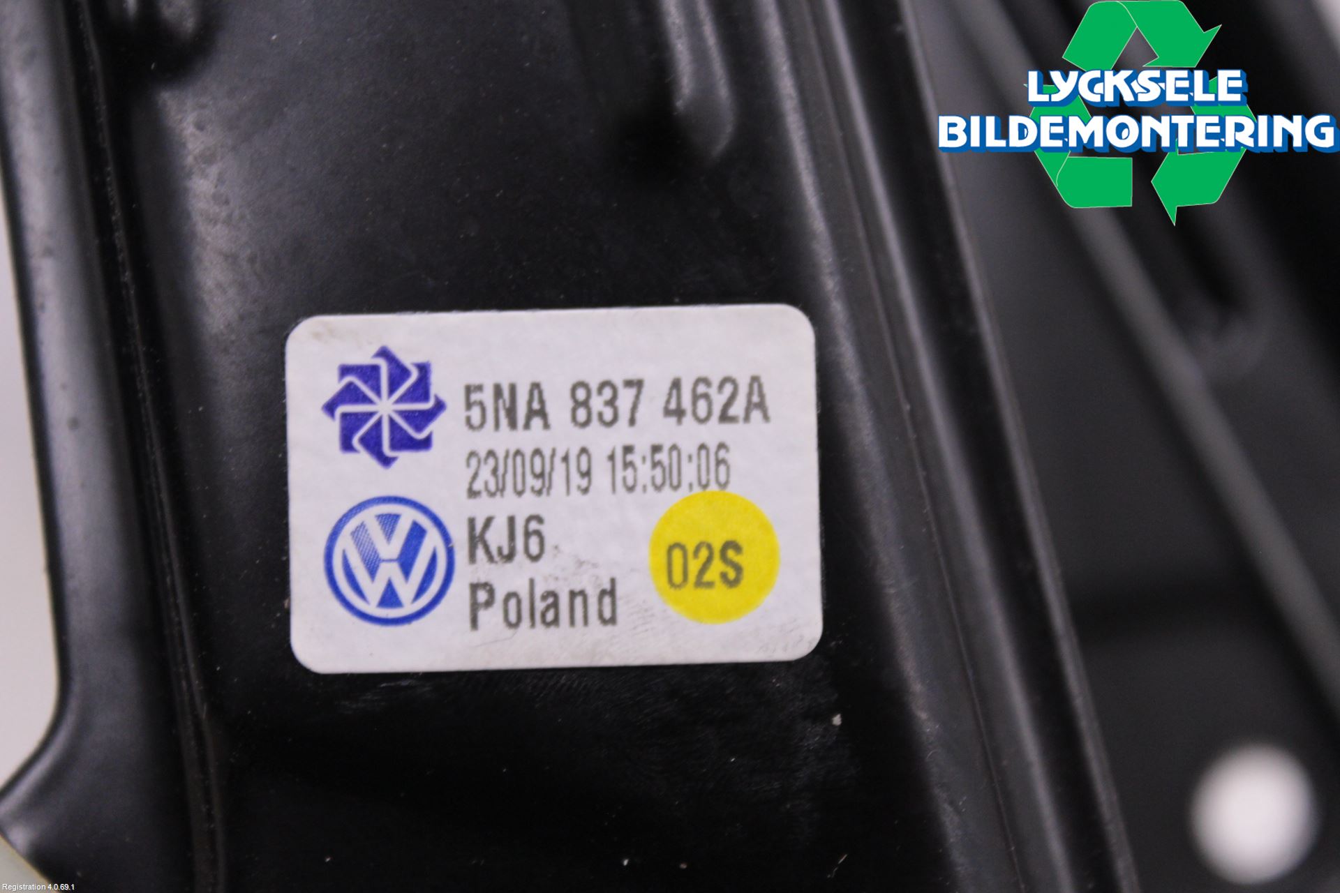 Volkswagen VW TIGUAN 16-24 Fönsterhissmekanism