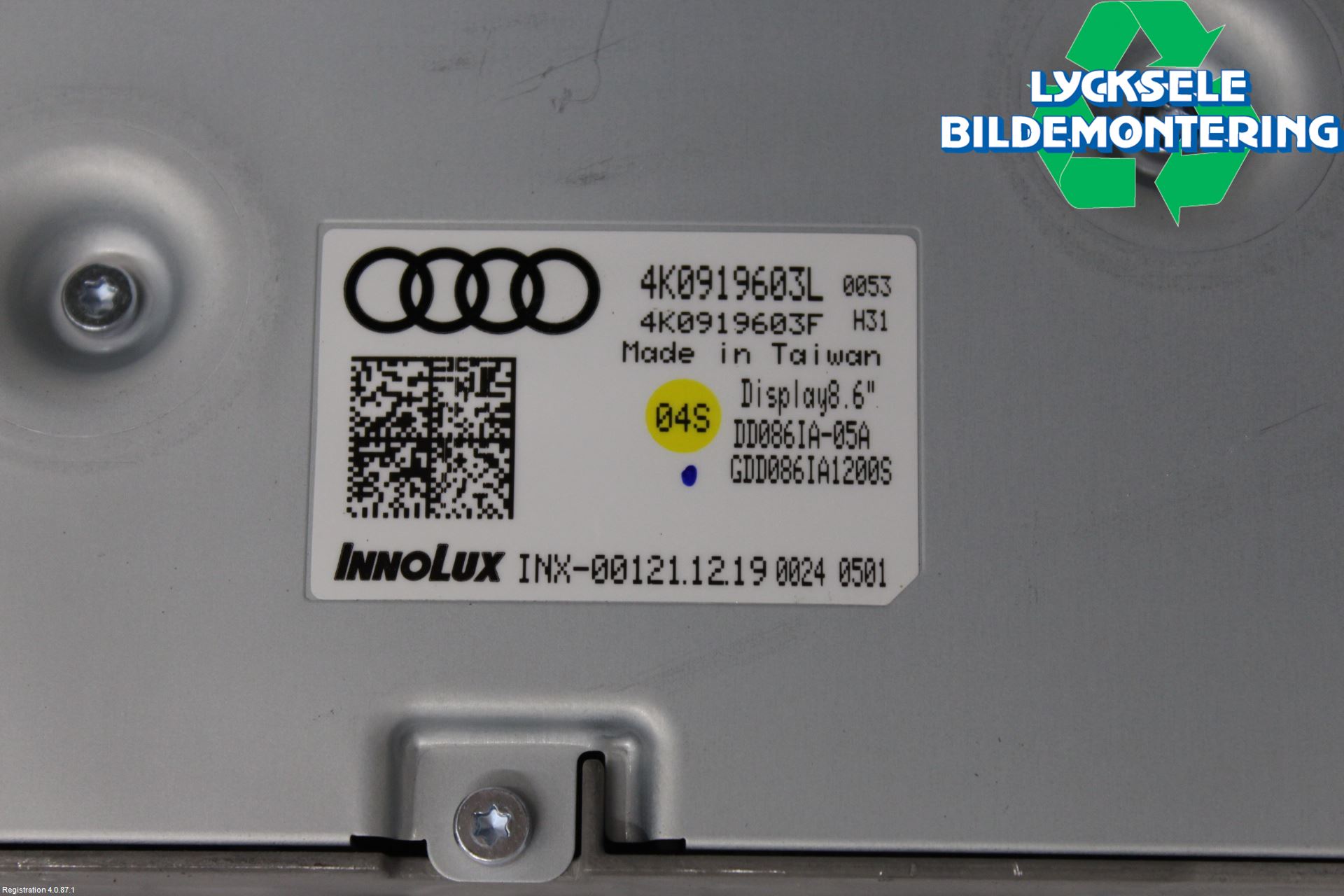 Audi A6 F2/C8 19- Multifunktionsdisplay