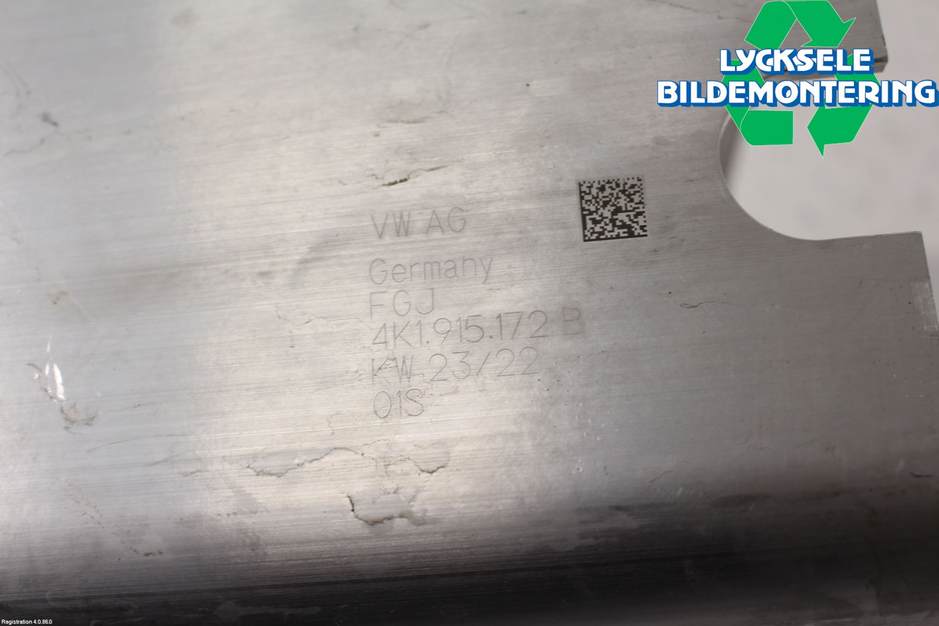 Audi A6 F2/C8 19- Batterilåda-Fäste-Hållare