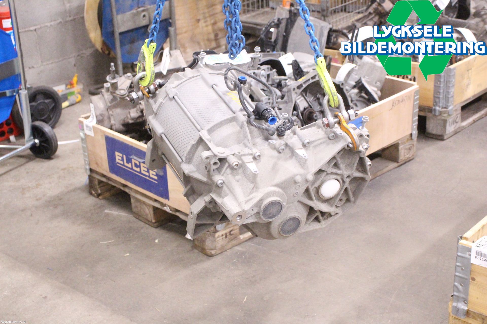 Volkswagen VW ID.3 21- Motor Elektrisk Bak