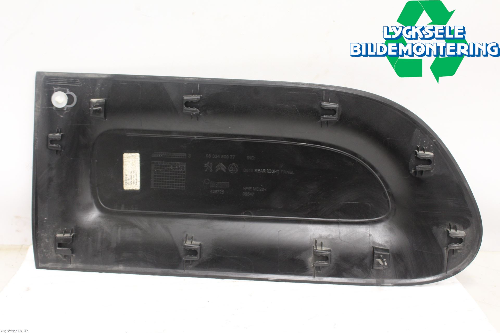 Citroen COTROEN C3 17-24 Dörr Dekorlist Bak Hö