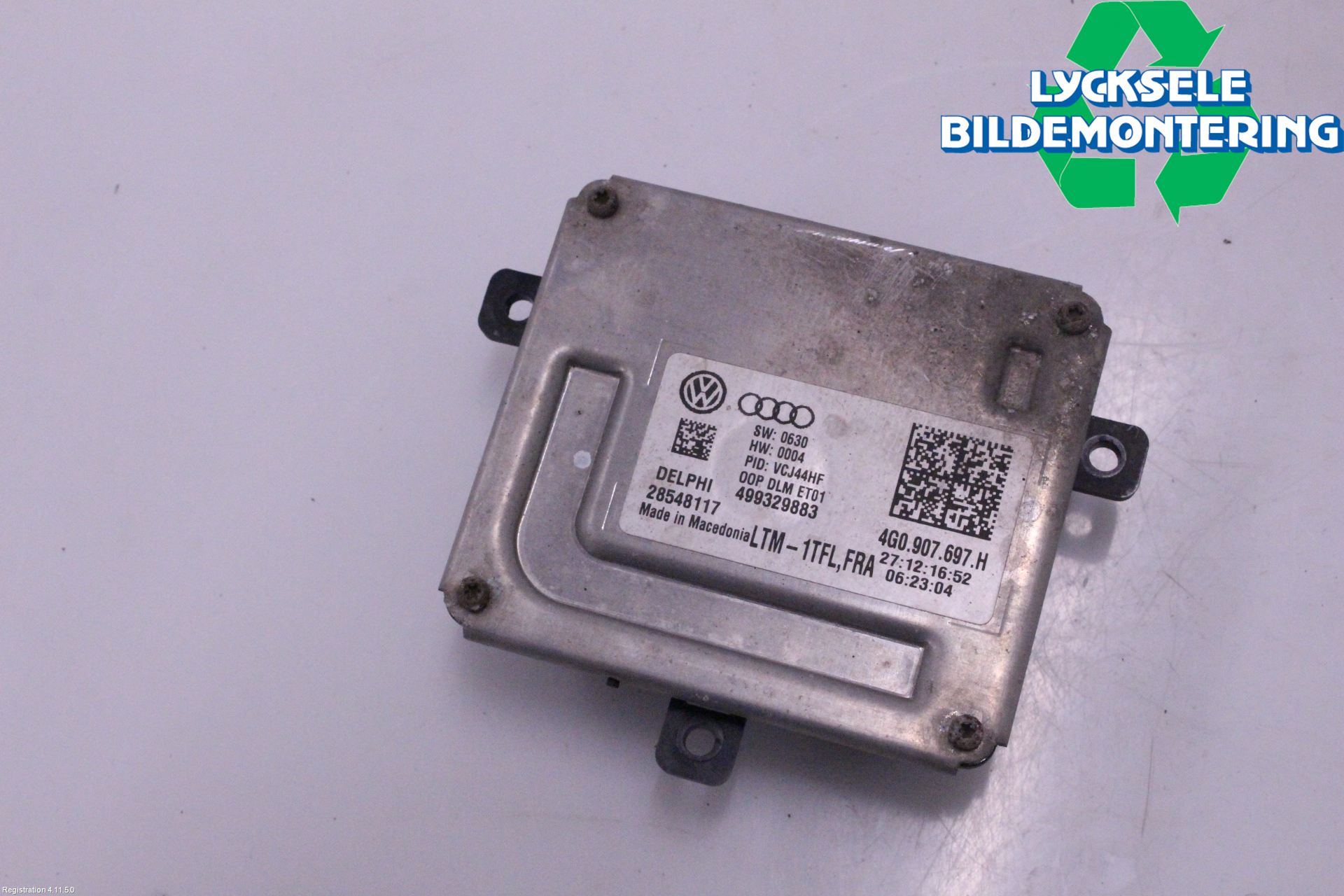 Volkswagen VW PASSAT 15-19 Styrenhet Strålkastare