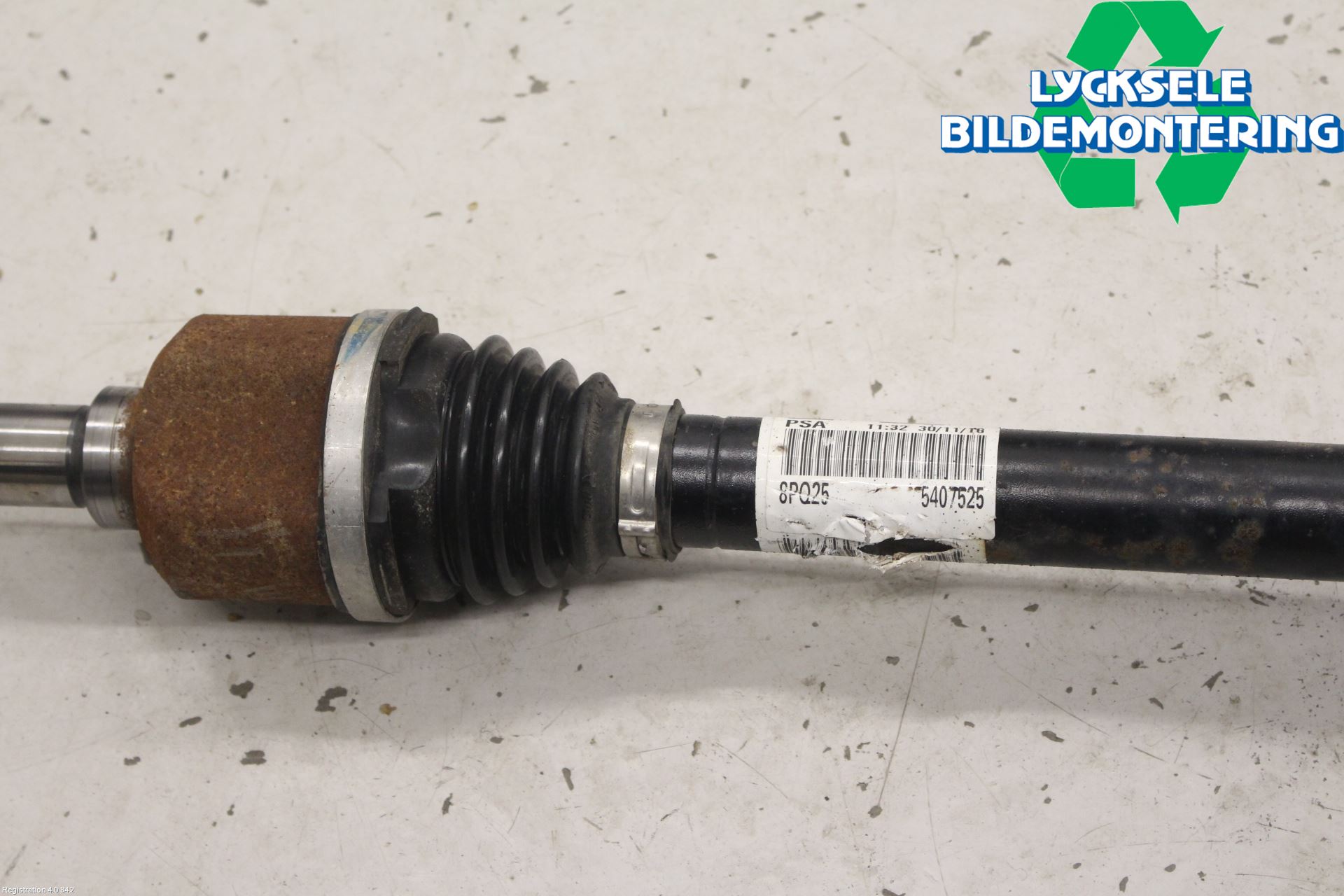 Toyota PROACE I 13-16 Drivaxel Fram Vänster
