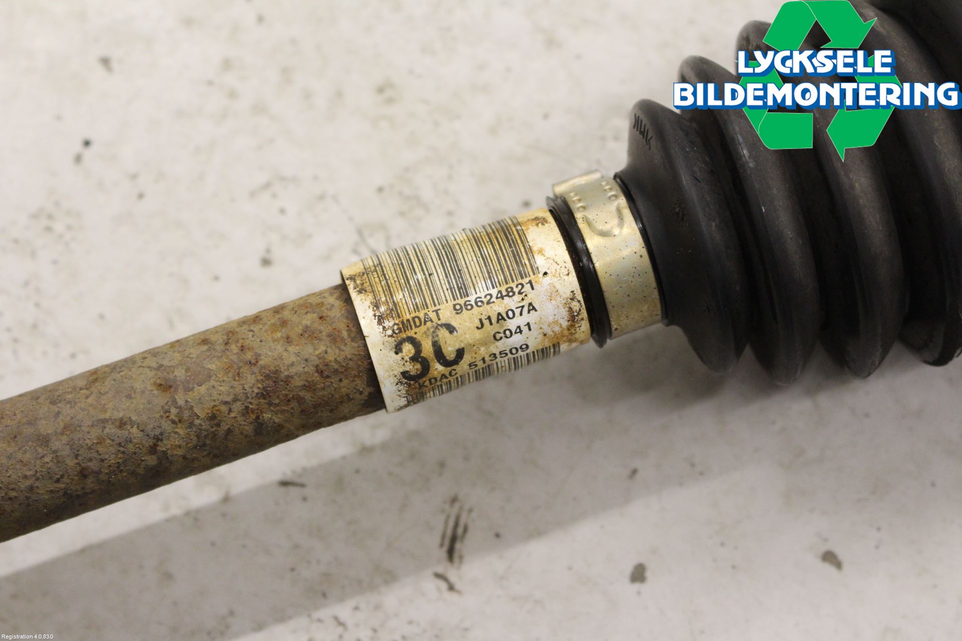 Chevrolet CAPTIVA Drivaxel Bak Vänster