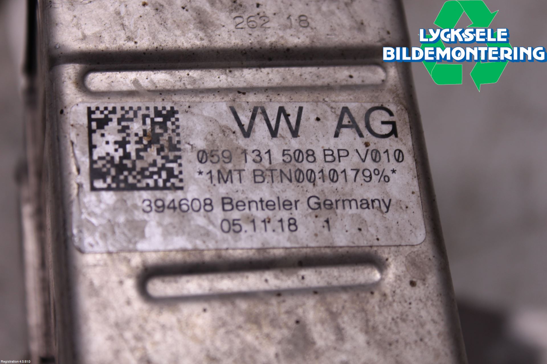 Audi Q8/SQ8 4M 19- Avgaskylare