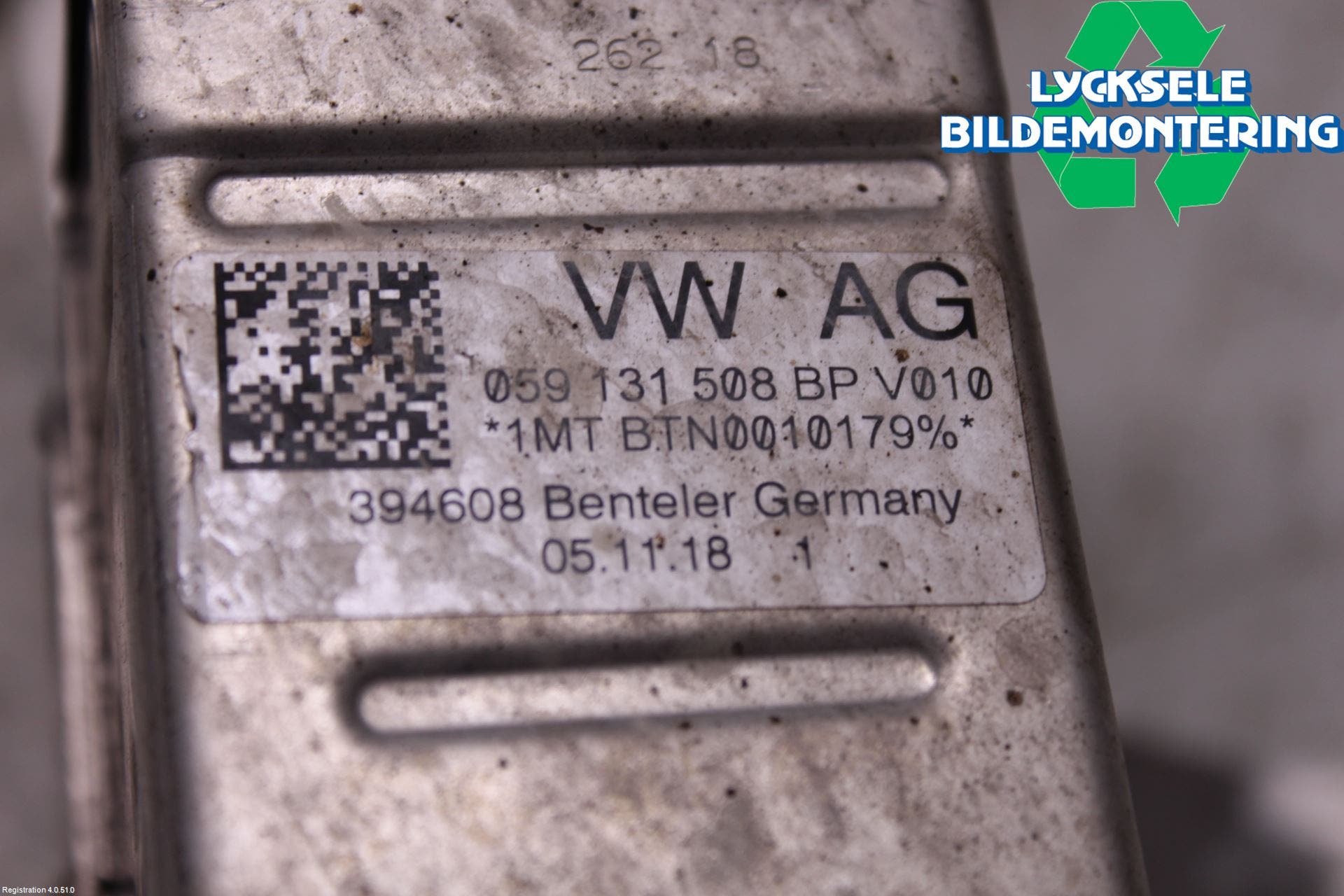 Audi Q8/SQ8 4M 19- Avgaskylare