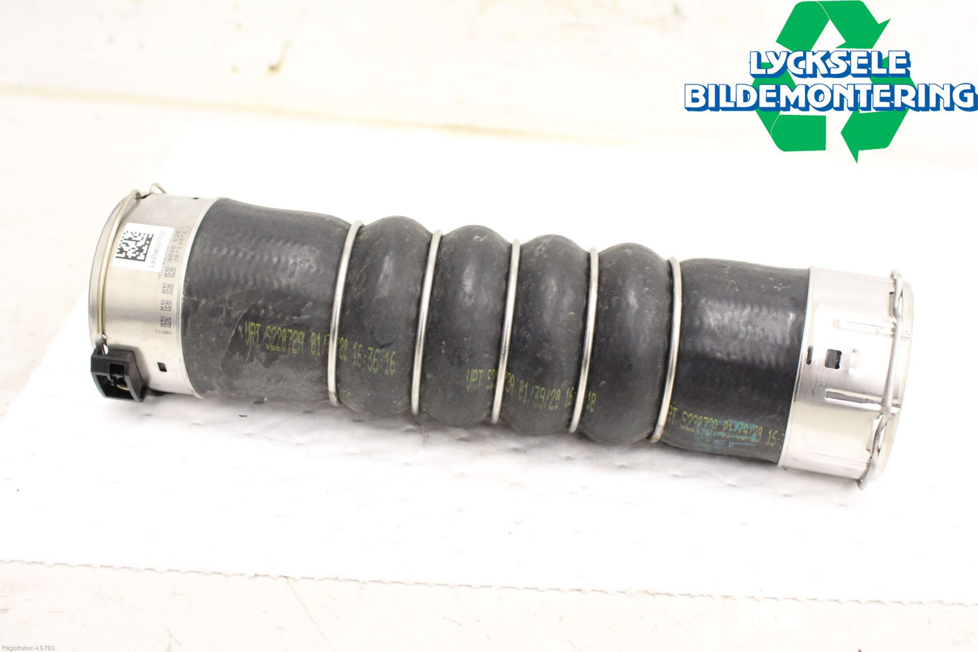 BMW X3 G01 18- Laddluft-Intercoolerrör