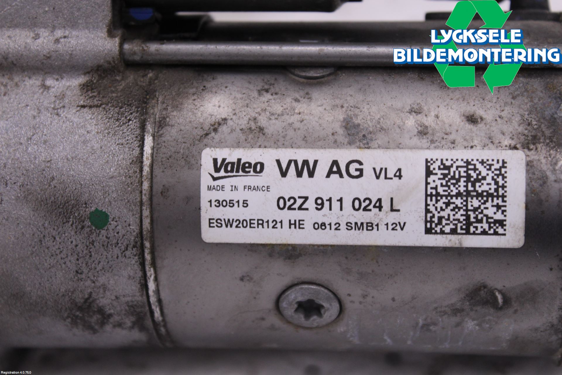 Volkswagen VW GOLF / E-GOLF VII 13-20 Startmotor Diesel