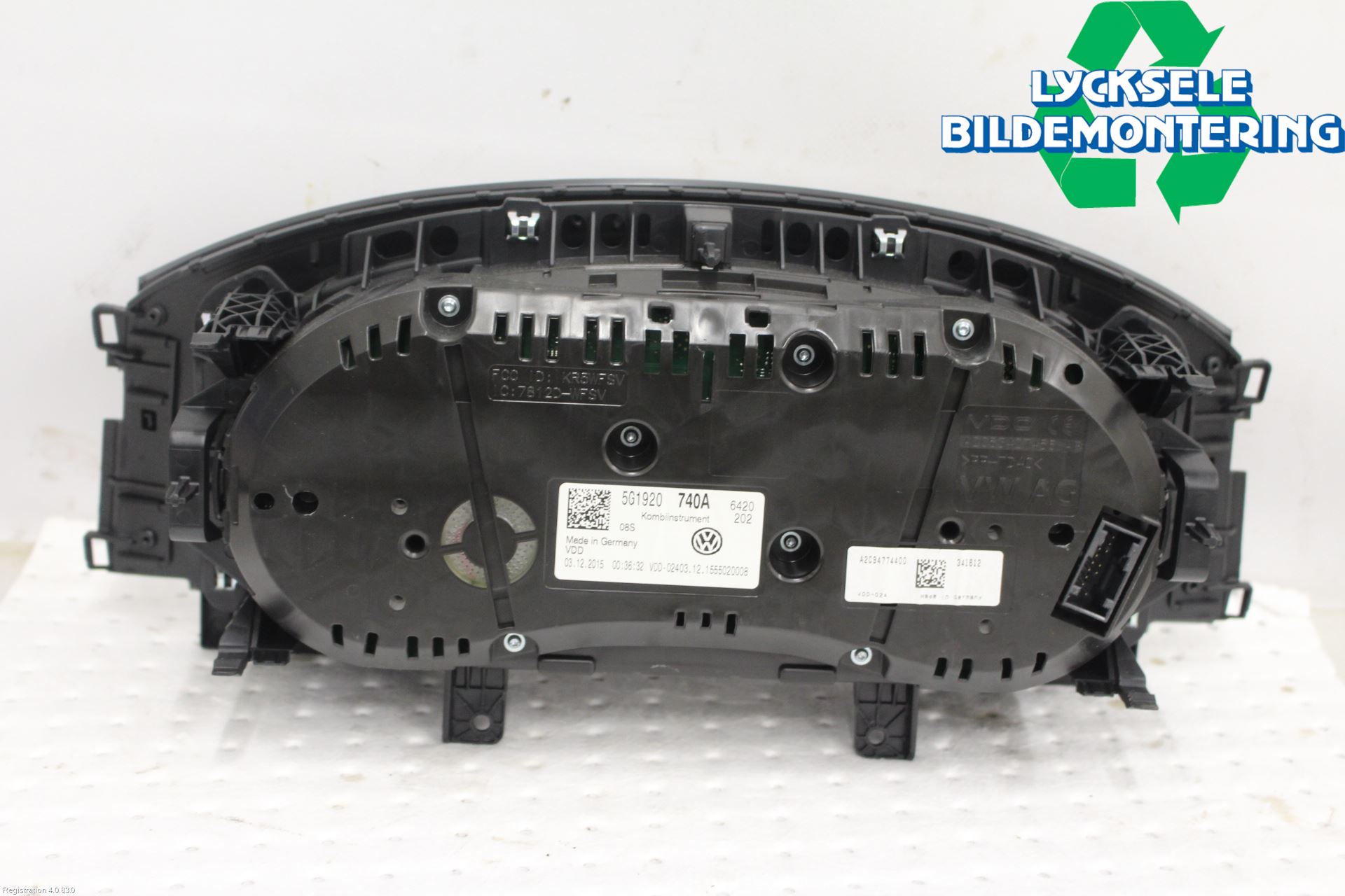 Volkswagen VW GOLF / E-GOLF VII 13-20 Instrument Komb