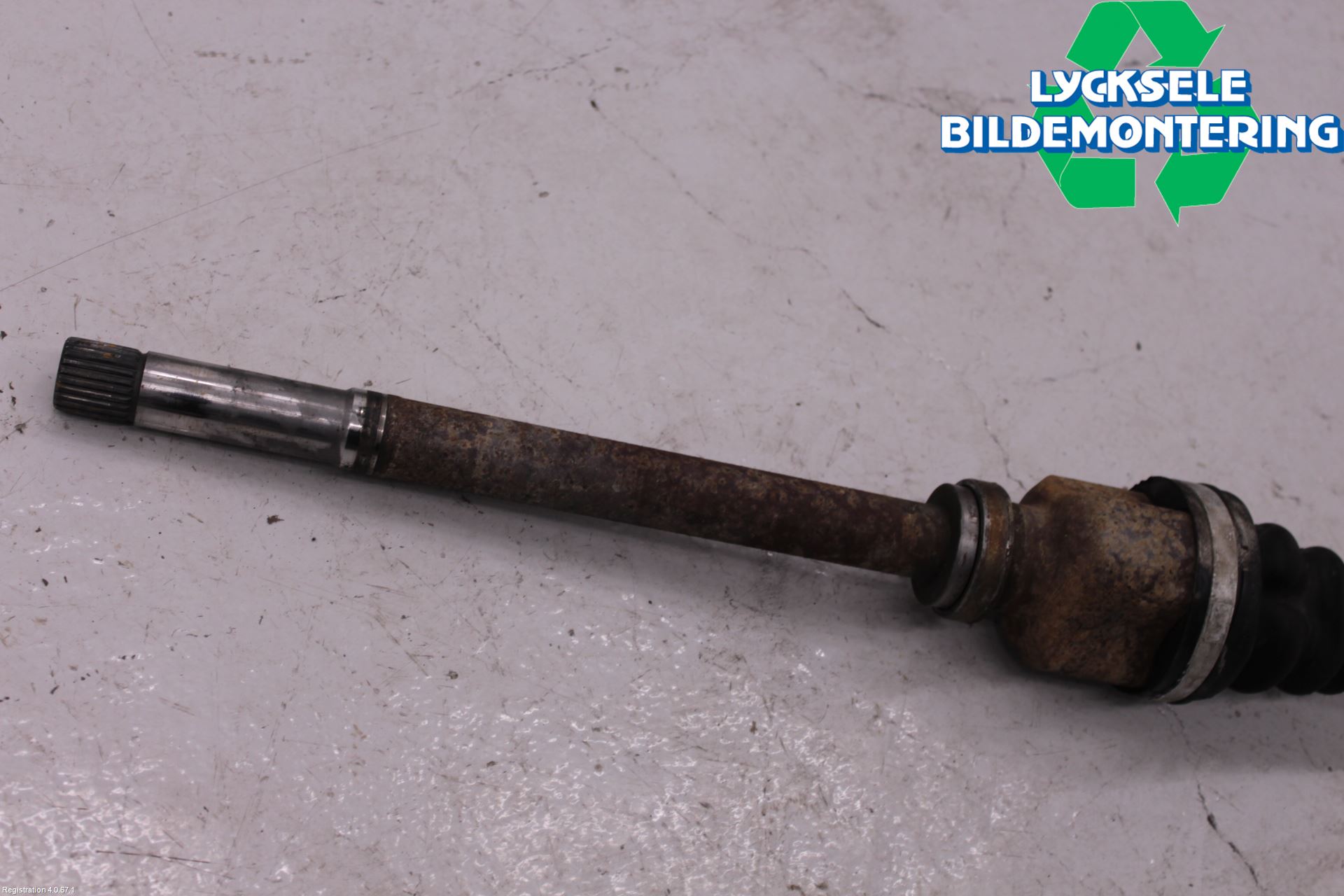 Peugeot PARTNER 08-15 Drivaxel Fram Höger