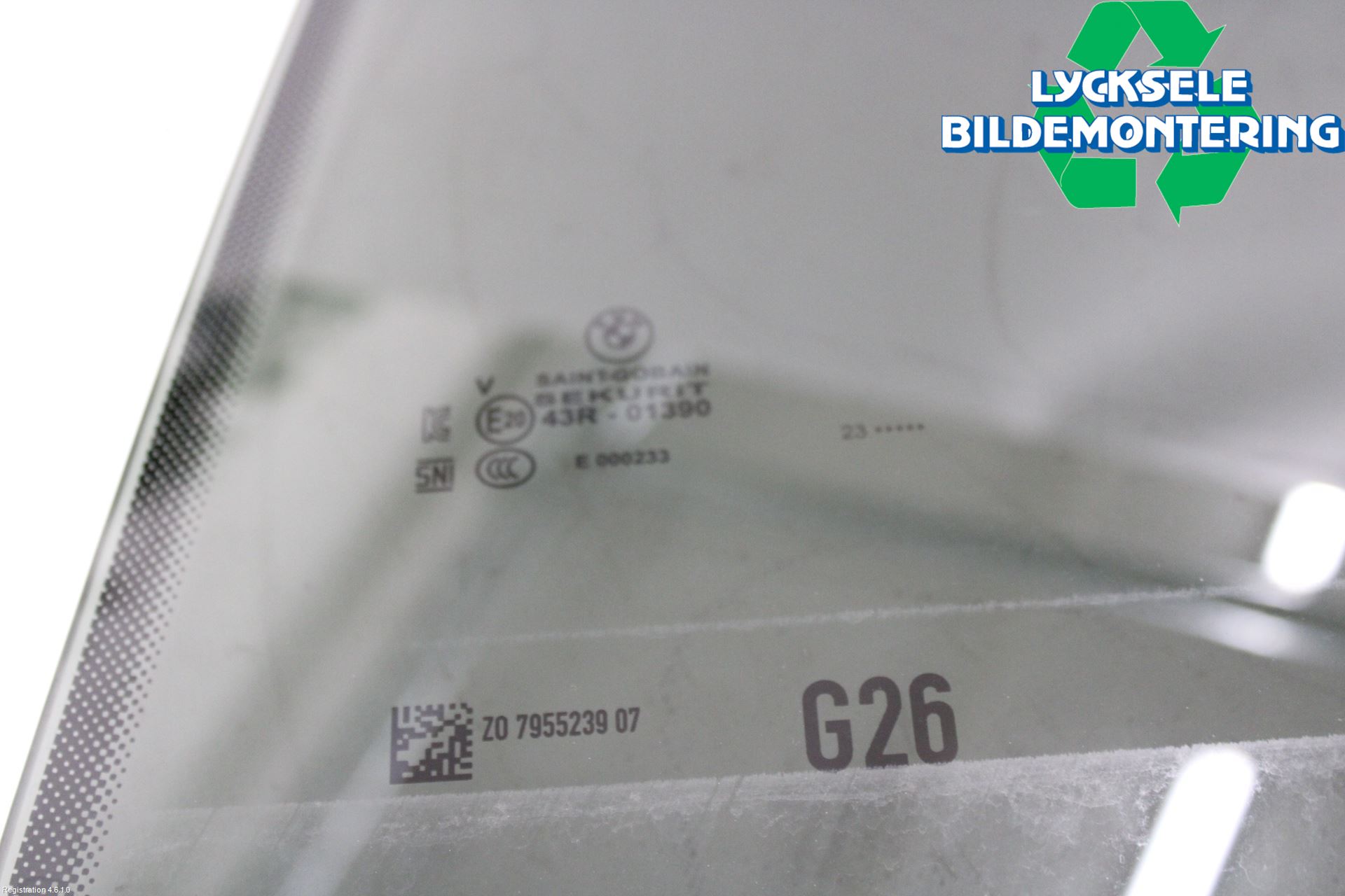 BMW 4/i4 G26 GRAN COUPÉ 21- Dörruta Bak Vänster