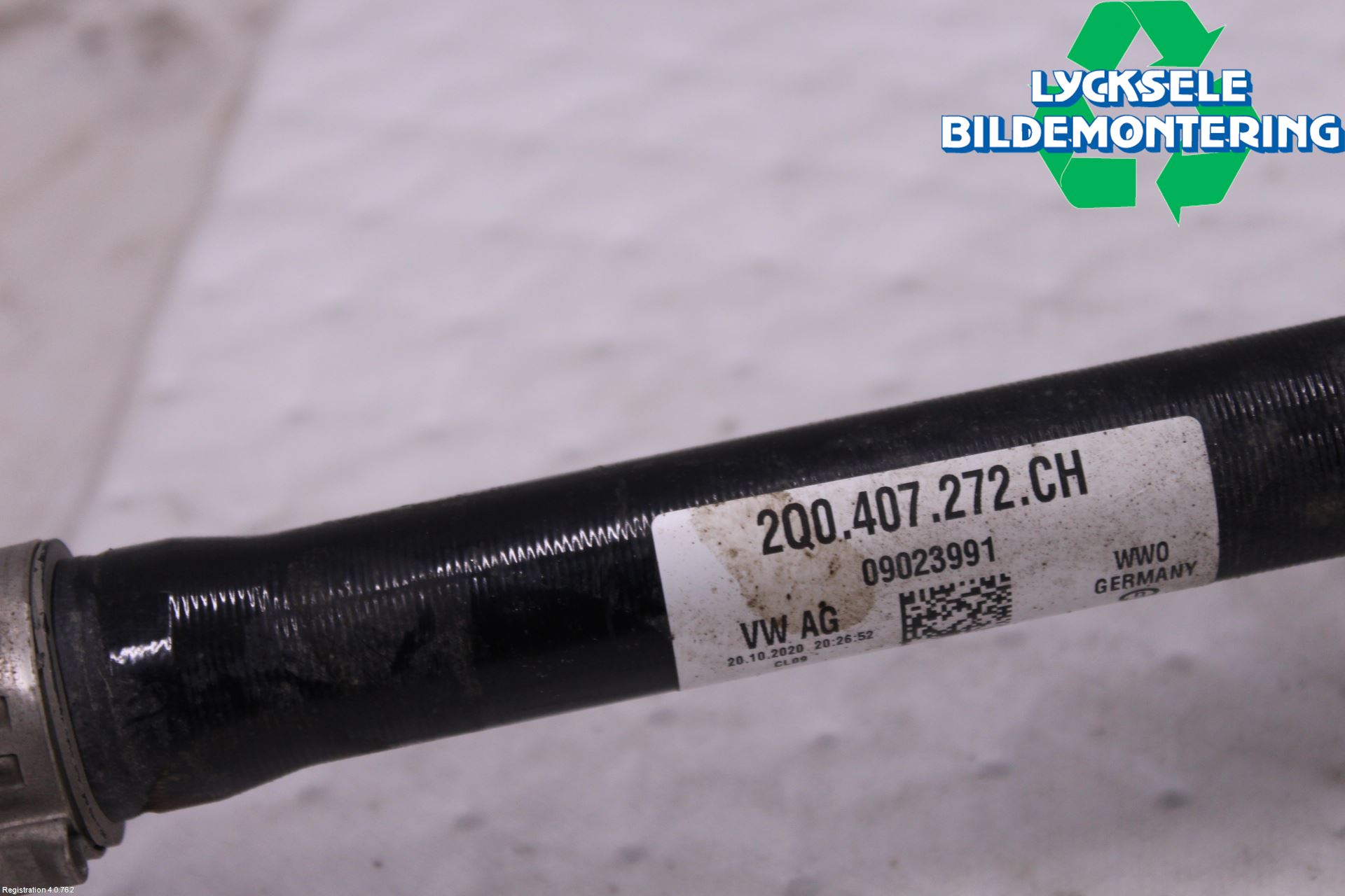 Audi A1 19- Drivaxel Fram Höger