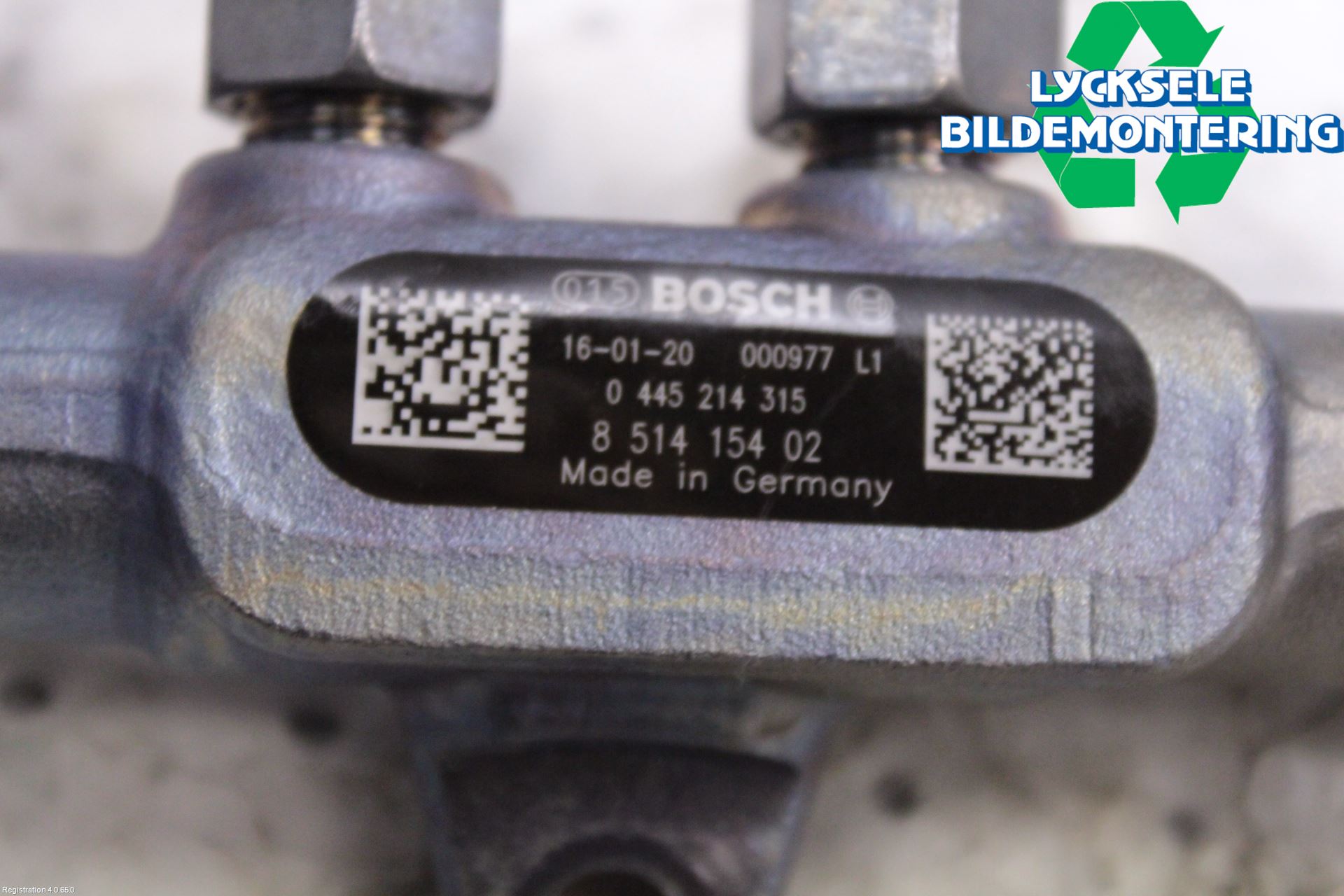 BMW X3 F25 10-17 Inj. Fuelrail