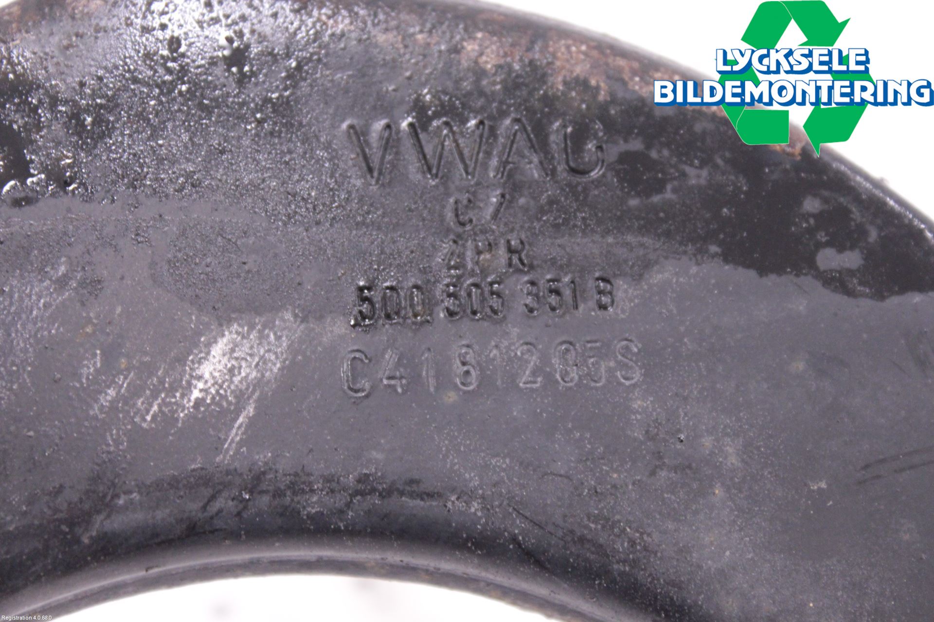 Volkswagen VW TIGUAN 07-16 Bärarm Bak Övre Vänster