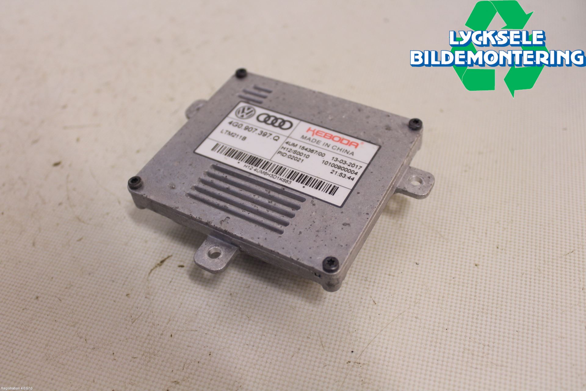 Skoda SUPERB 16-24 Styrenhet Strålkastare