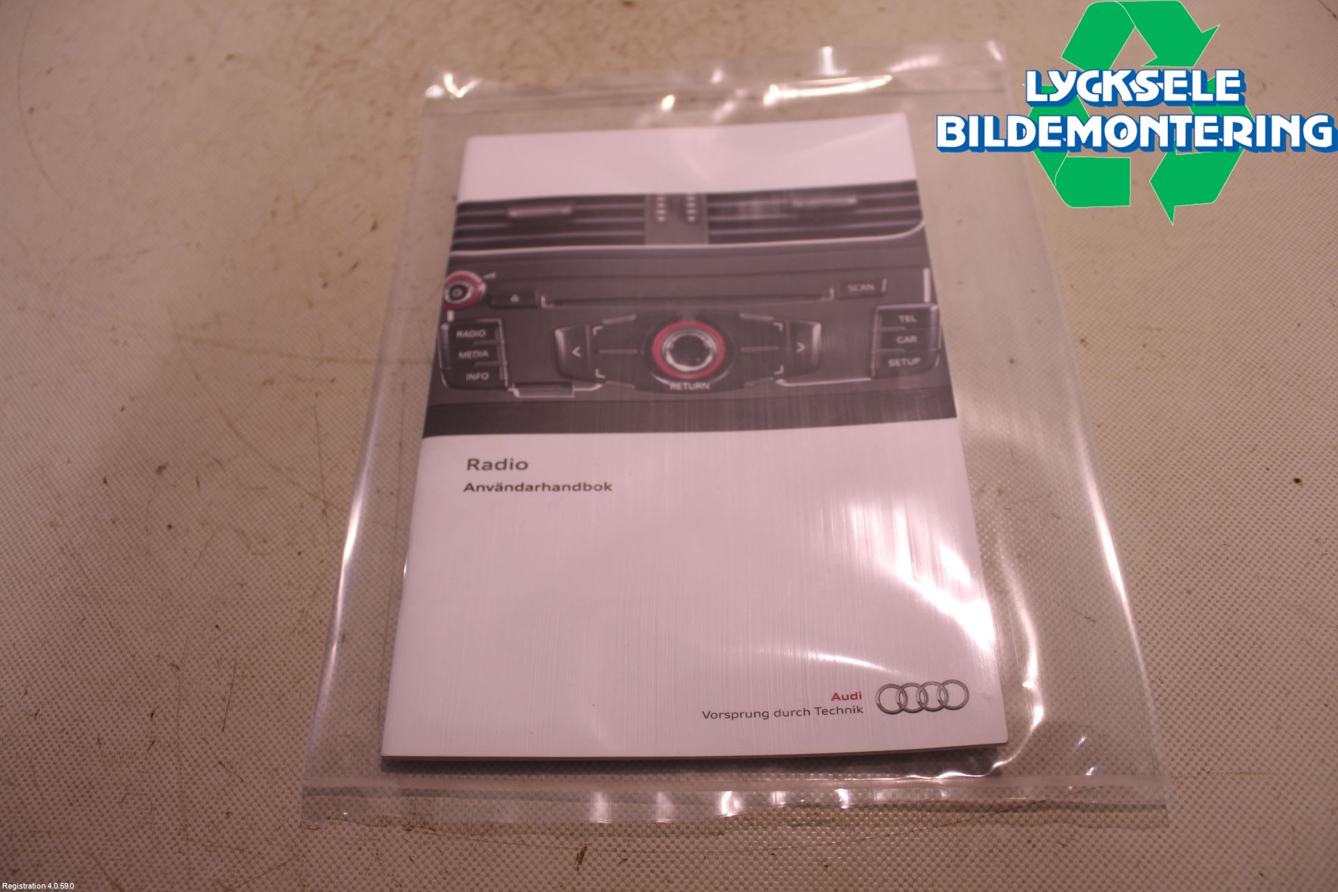 Audi A4 12-15 Cd Radio - Multimediapanel