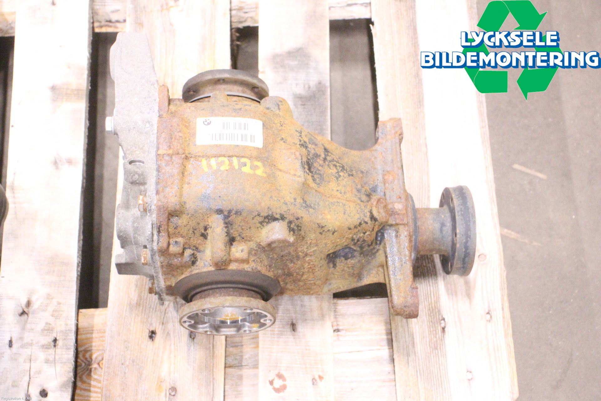 BMW 5 E60/61 Sed/Tou 02-10 Bakväxel-Diff