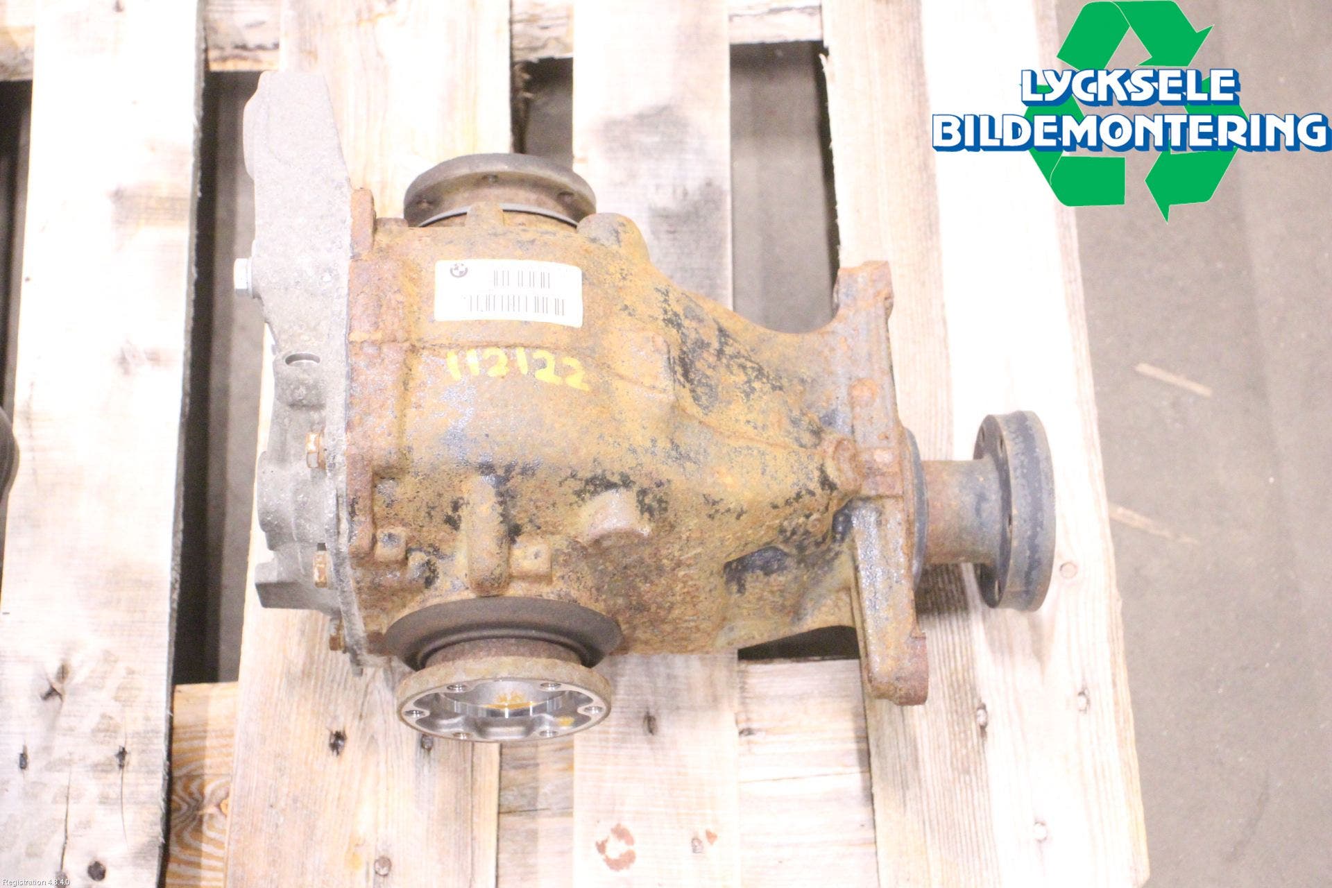 BMW 5 E60/61 Sed/Tou 02-10 Bakväxel-Diff