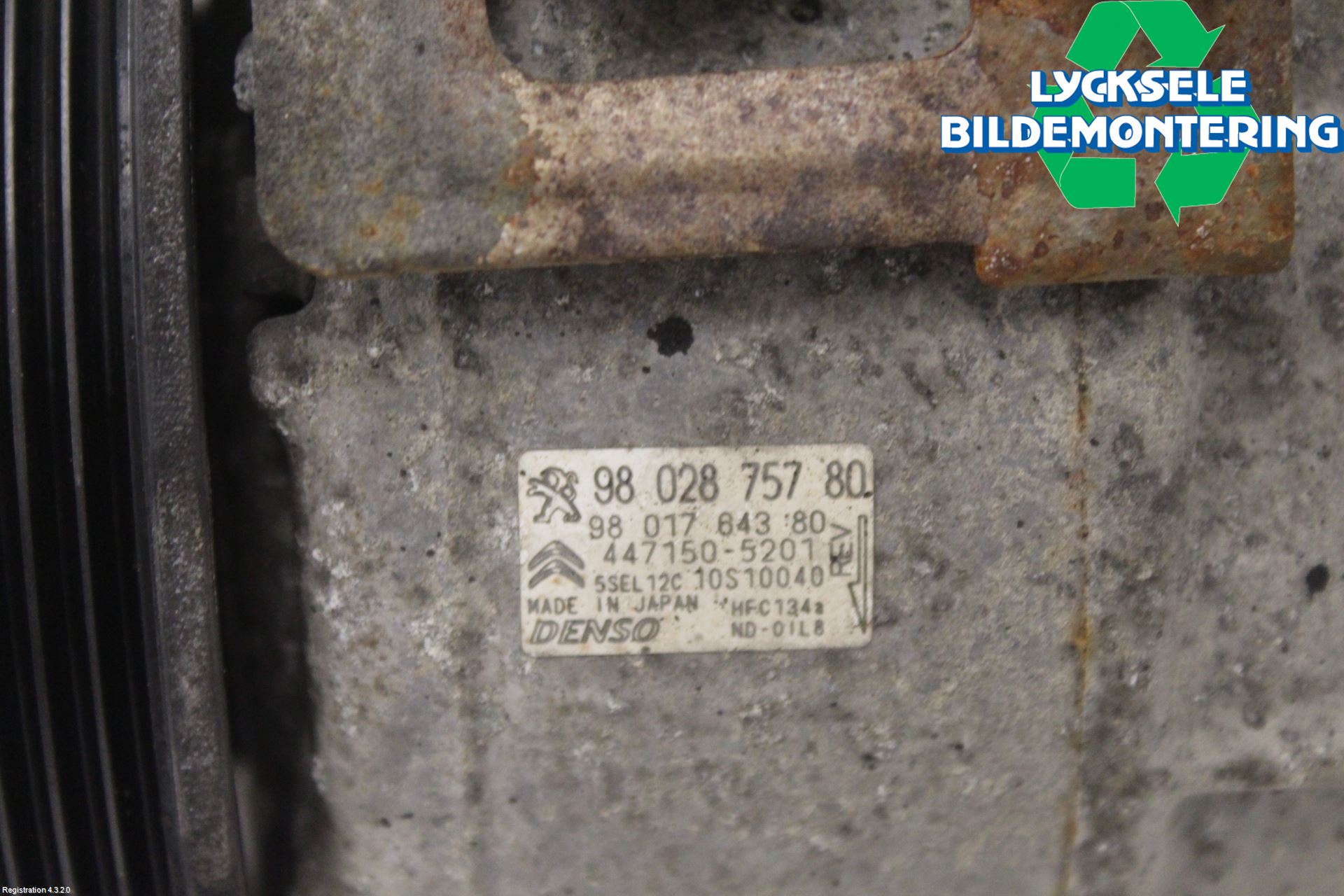 Peugeot PARTNER 16-18 Ac Kompressor