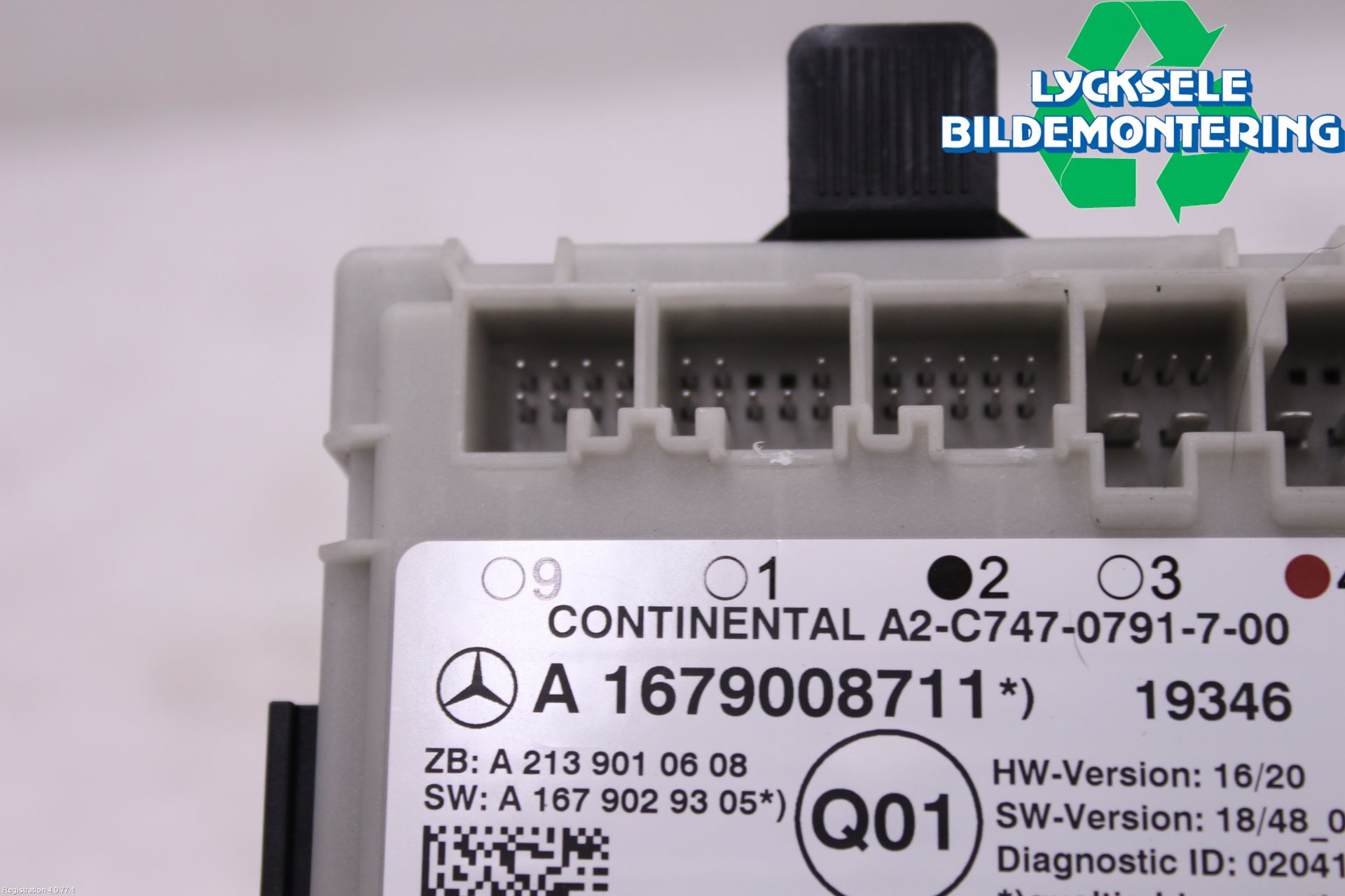 Mercedes-Benz MB C-KLASS (W205) 14-21 Styrenhet Dörr