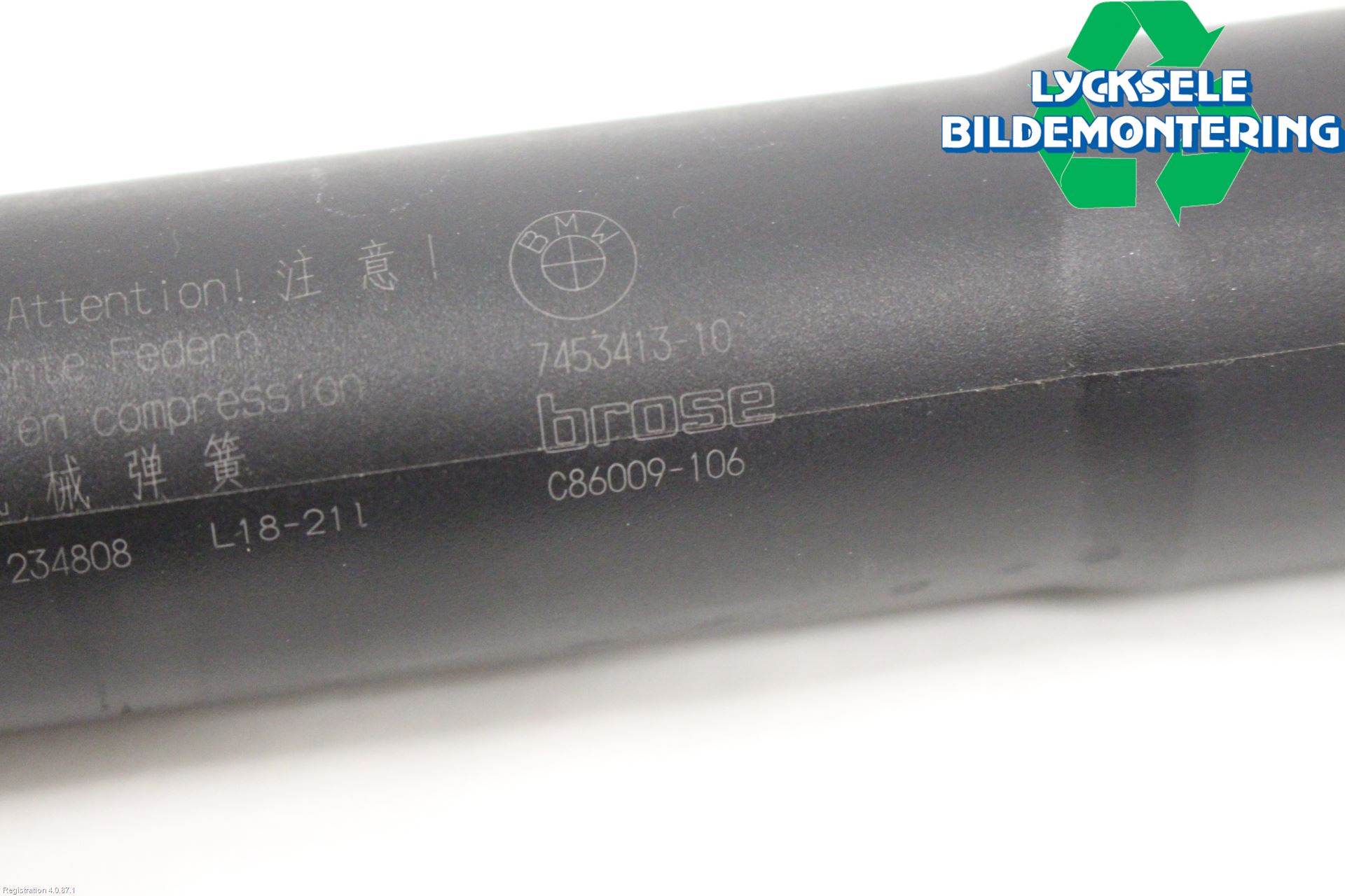 BMW 3 G20/G21/G80/G81 19- Bakluckeöppnare Automatisk