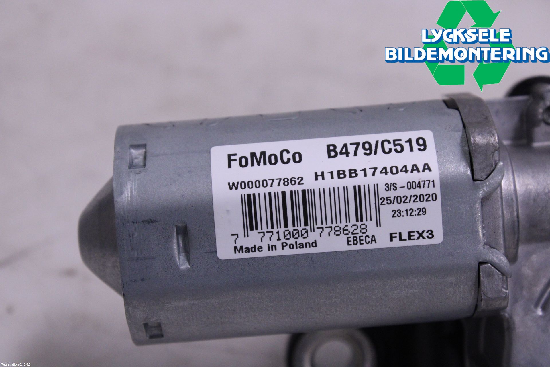 Ford FOCUS 19- Torkarmotor Baklucka