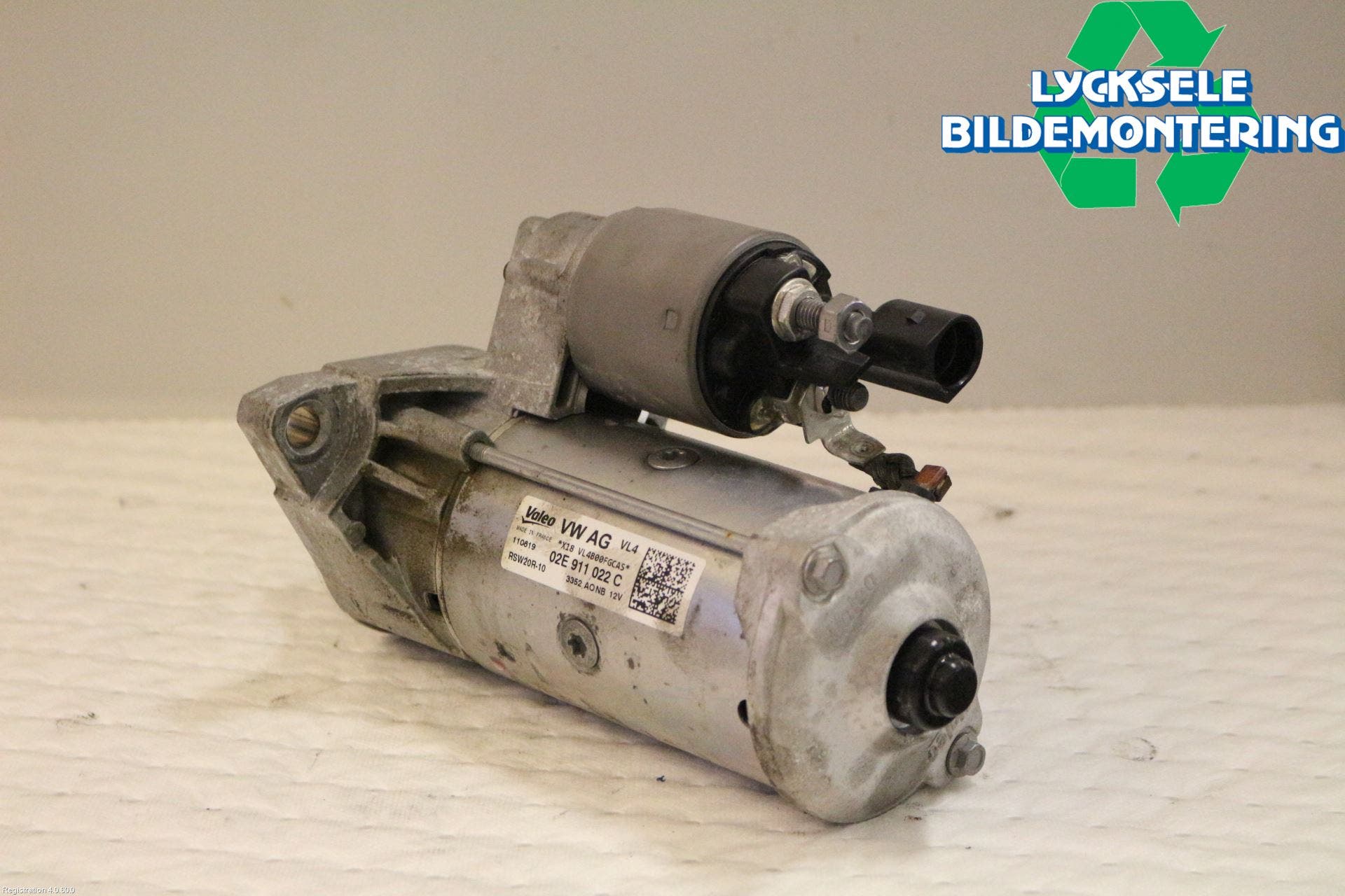Volkswagen VW PASSAT 15-19 Startmotor Diesel